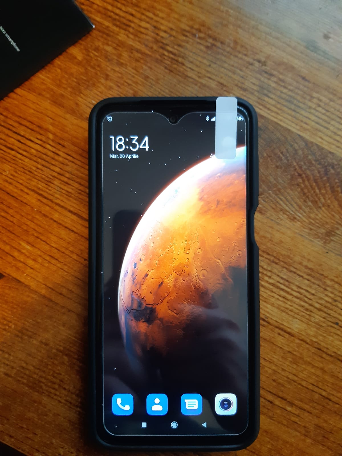 Folie Sticla 9H pentru Xiaomi Redmi Note 8 Pro, 2.5D, 0.3mm, Transparenta