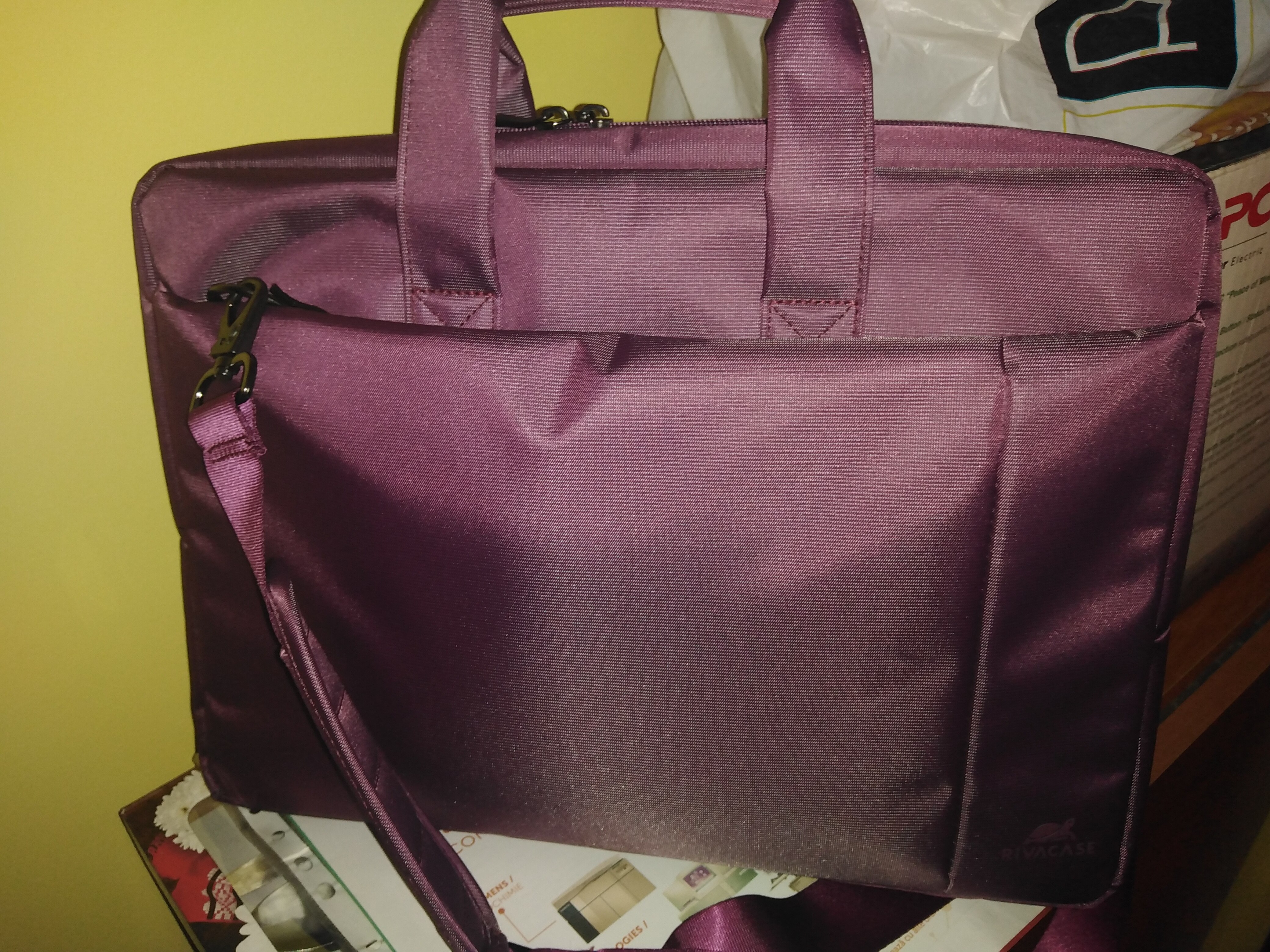 Geanta Laptop Rivacase 8231, 15.6", Purple