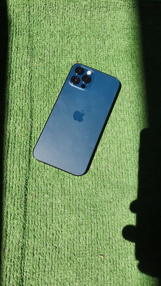 Telefon mobil Apple iPhone 12 Pro Max, 512GB, 5G, Pacific Blue