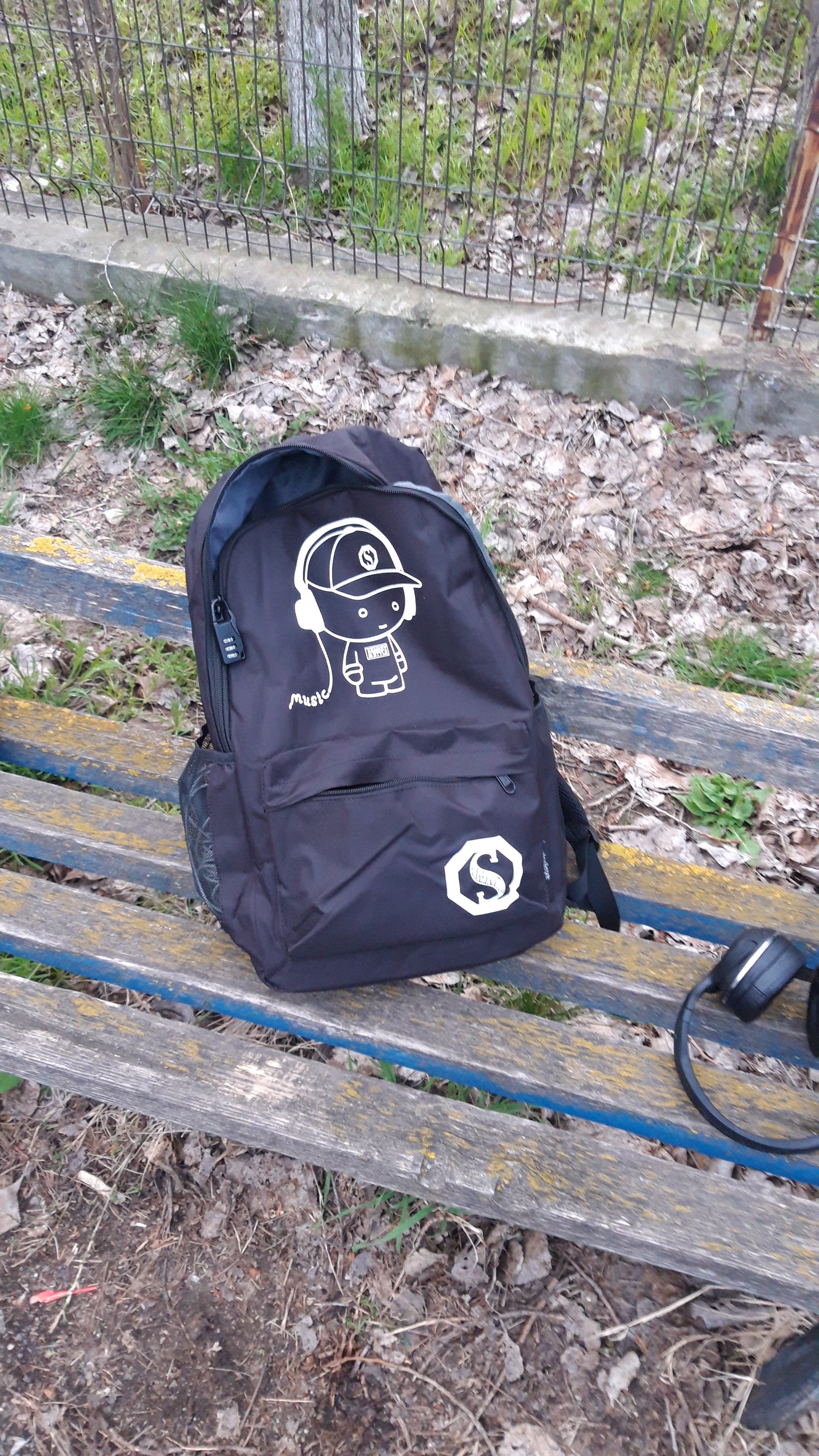 Rucsac barbati SMART laptop Andrew, Negru