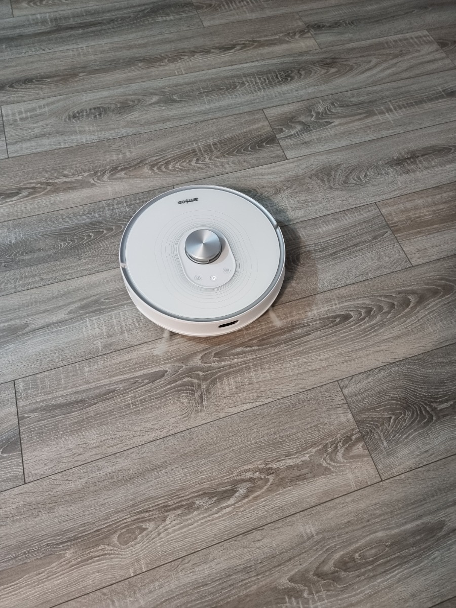 Aspirator robot amXea L8 Alb, 1900-2700Pa, navigare laser LDS, smart memory, Wi-Fi app, multi-suprafete, curatare umeda si uscata, senzor distanta si perete, senzori anti-cadere si anti-coliziune