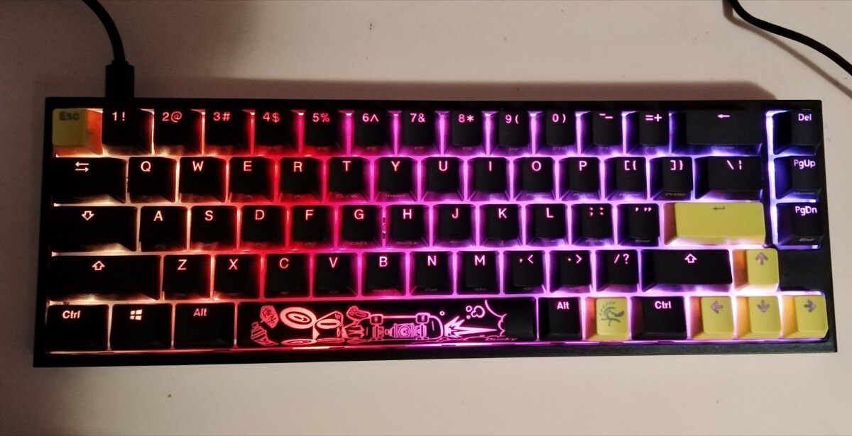 Tastatura Mecanica Gaming Ducky One 2 SF RGB, switch Cherry MX
