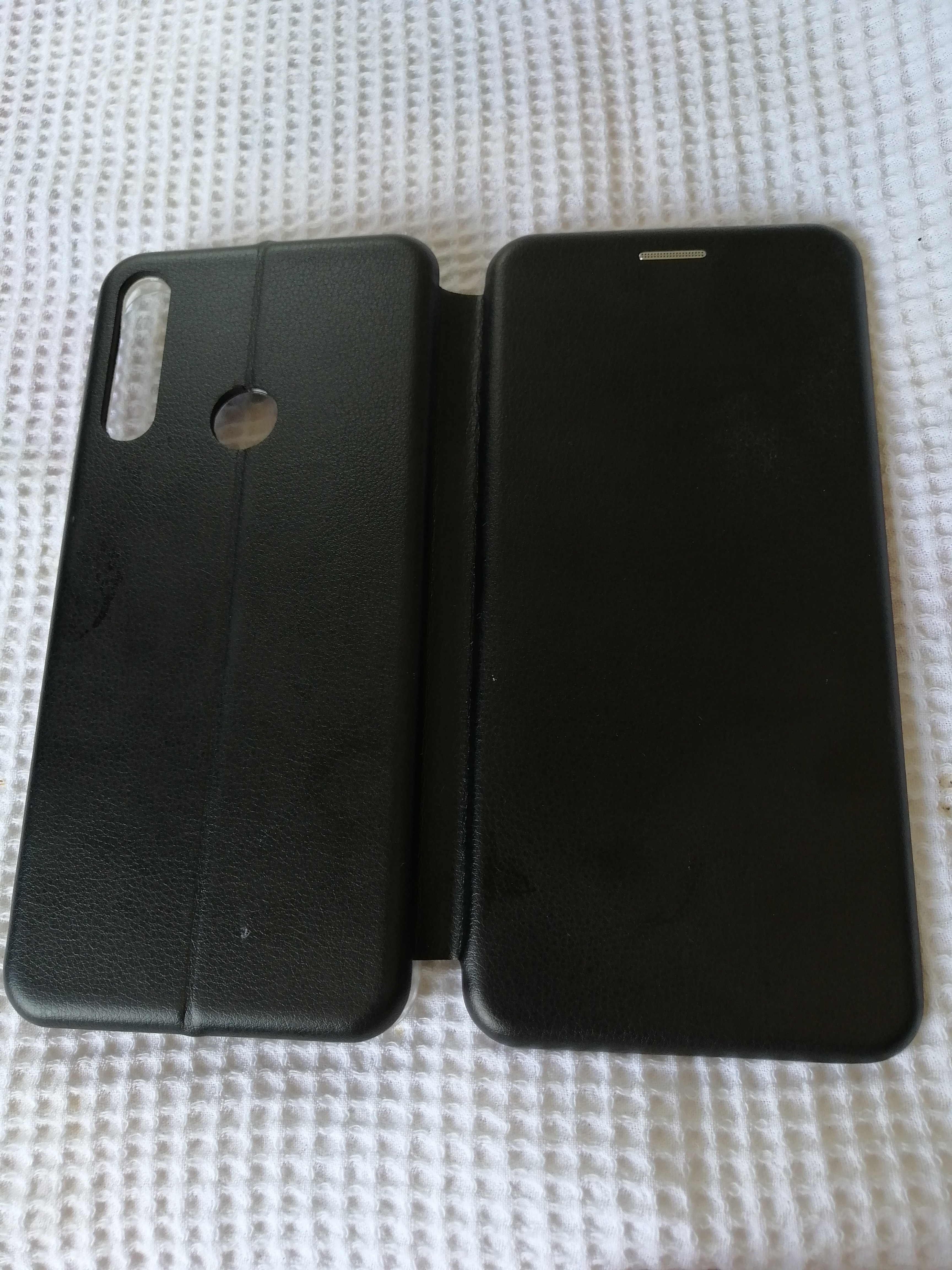 Husa Huawei P Smart Z Flip Case Elegance Black