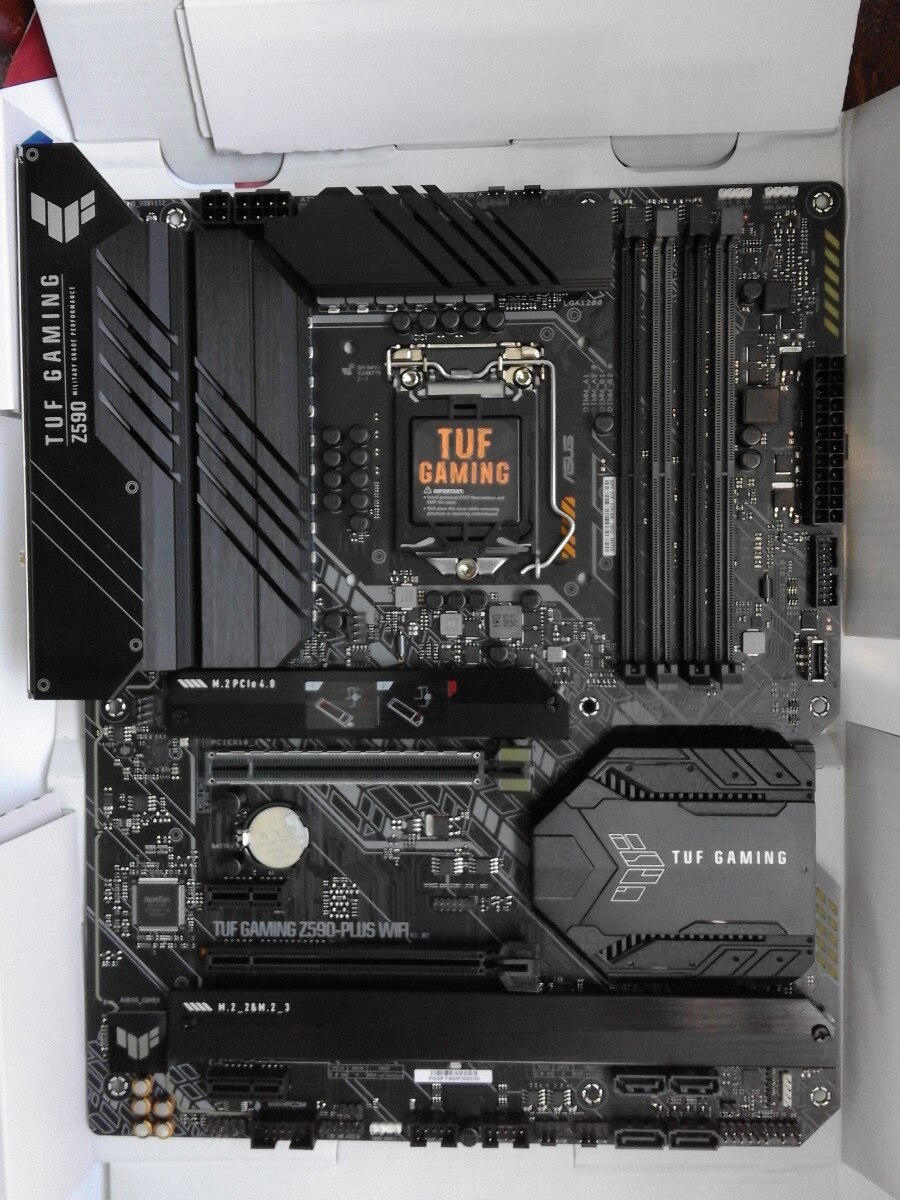 Placa de baza ASUS TUF GAMING Z590-PLUS WIFI, Socket 1200 - eMAG.ro