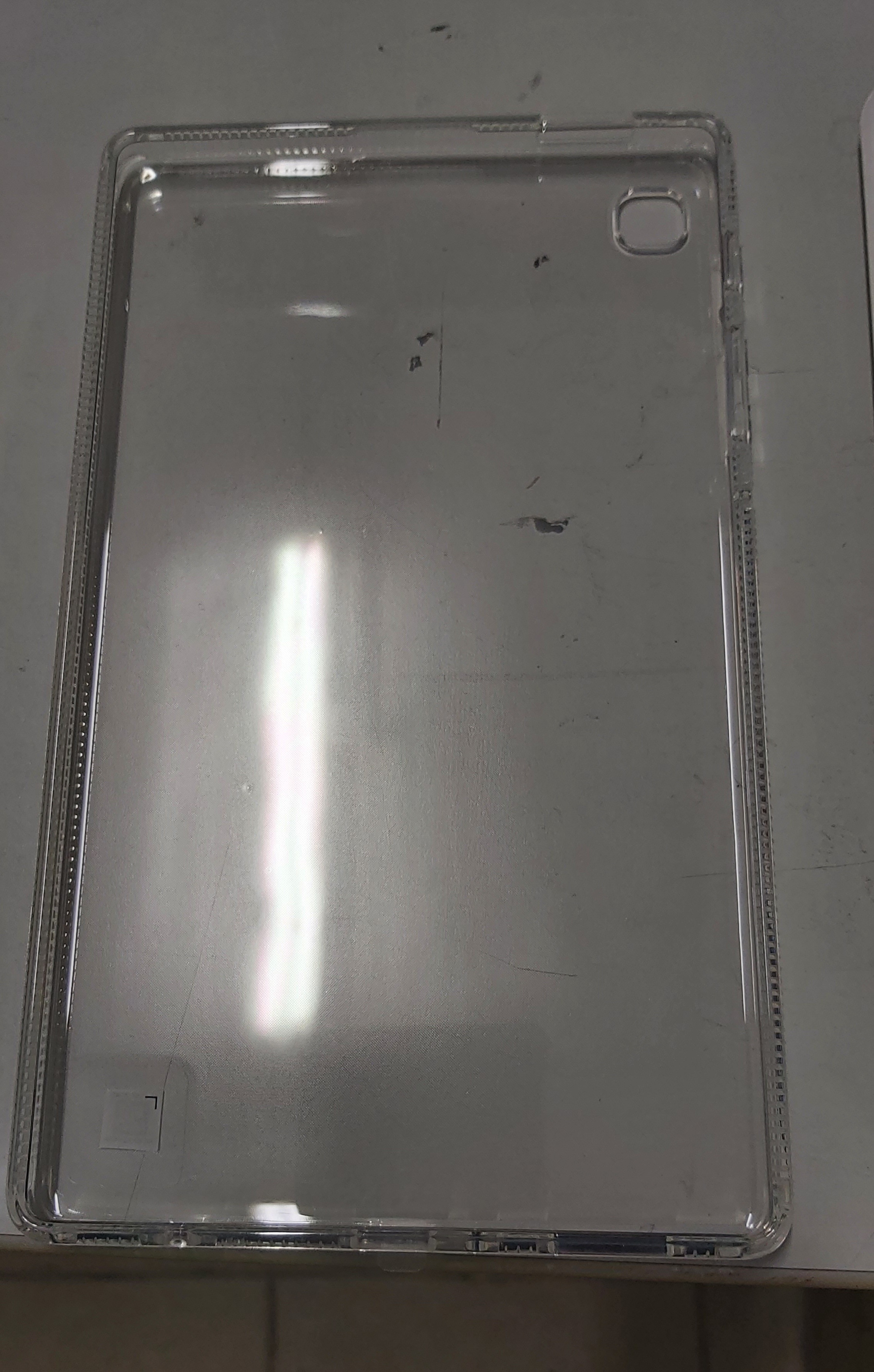 Husa de protectie Samsung Clear Cover pentru Tab A7 Lite, Transparent