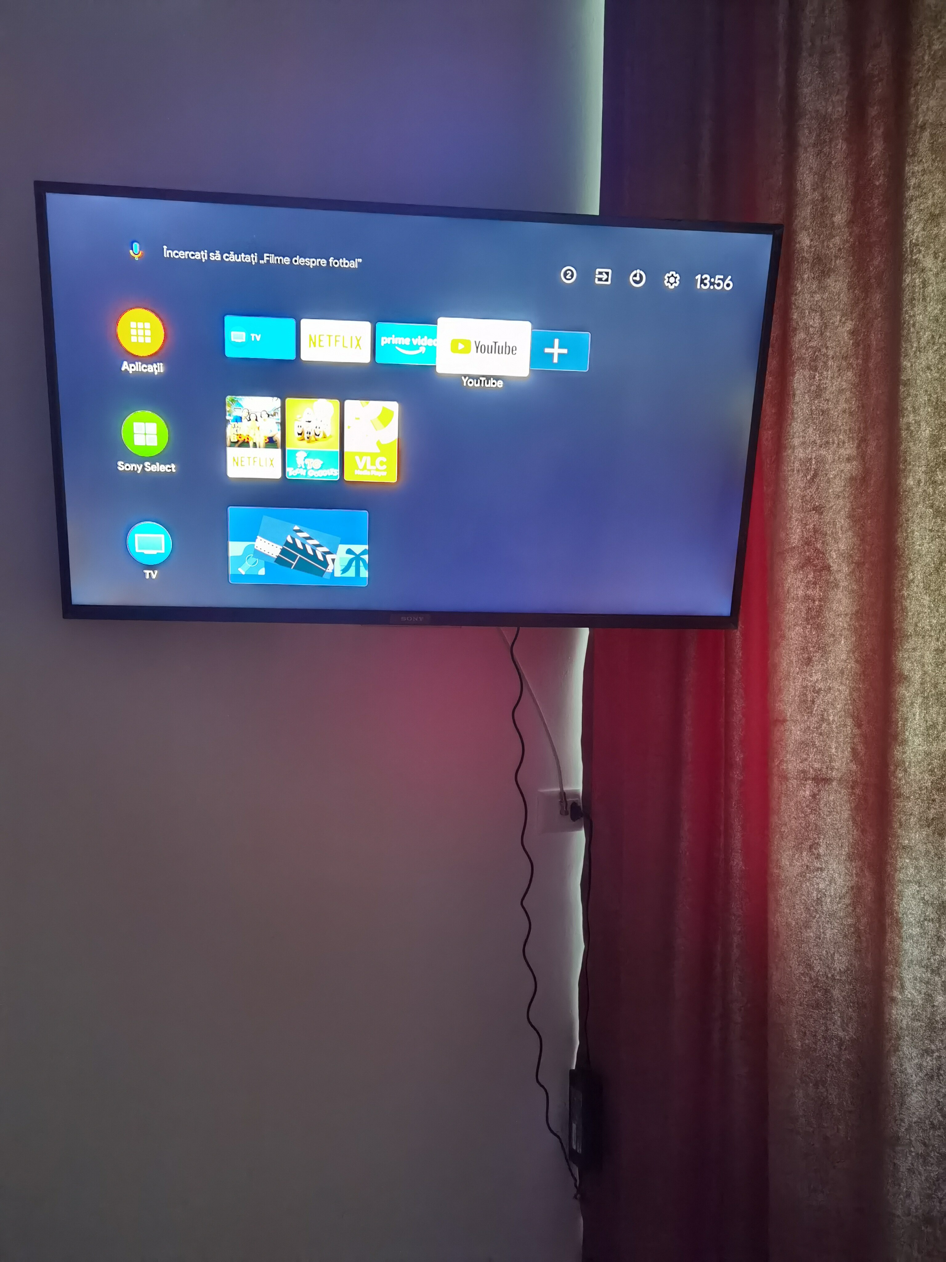 Televizor Sony 65XH8196, 163.9 cm, Smart Android, 4K Ultra HD, LED, Clasa G