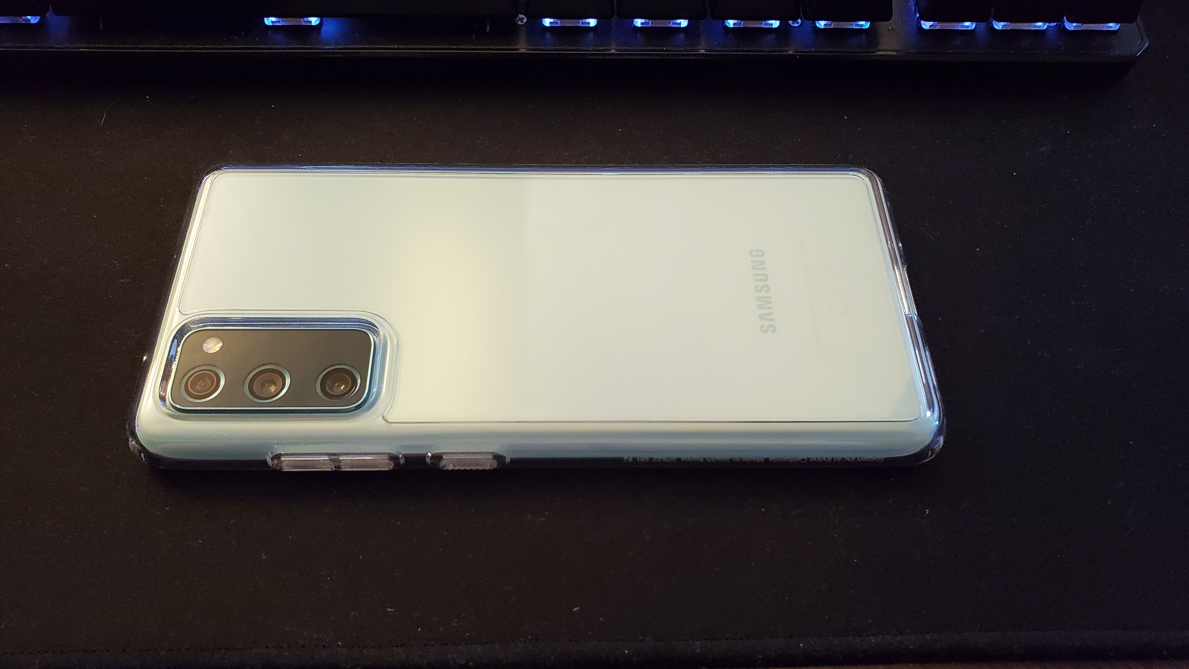 Husa Originala Spigen Ultra Hybrid compatibila cu Samsung Galaxy S20 Fe Crystal Clear Transparenta