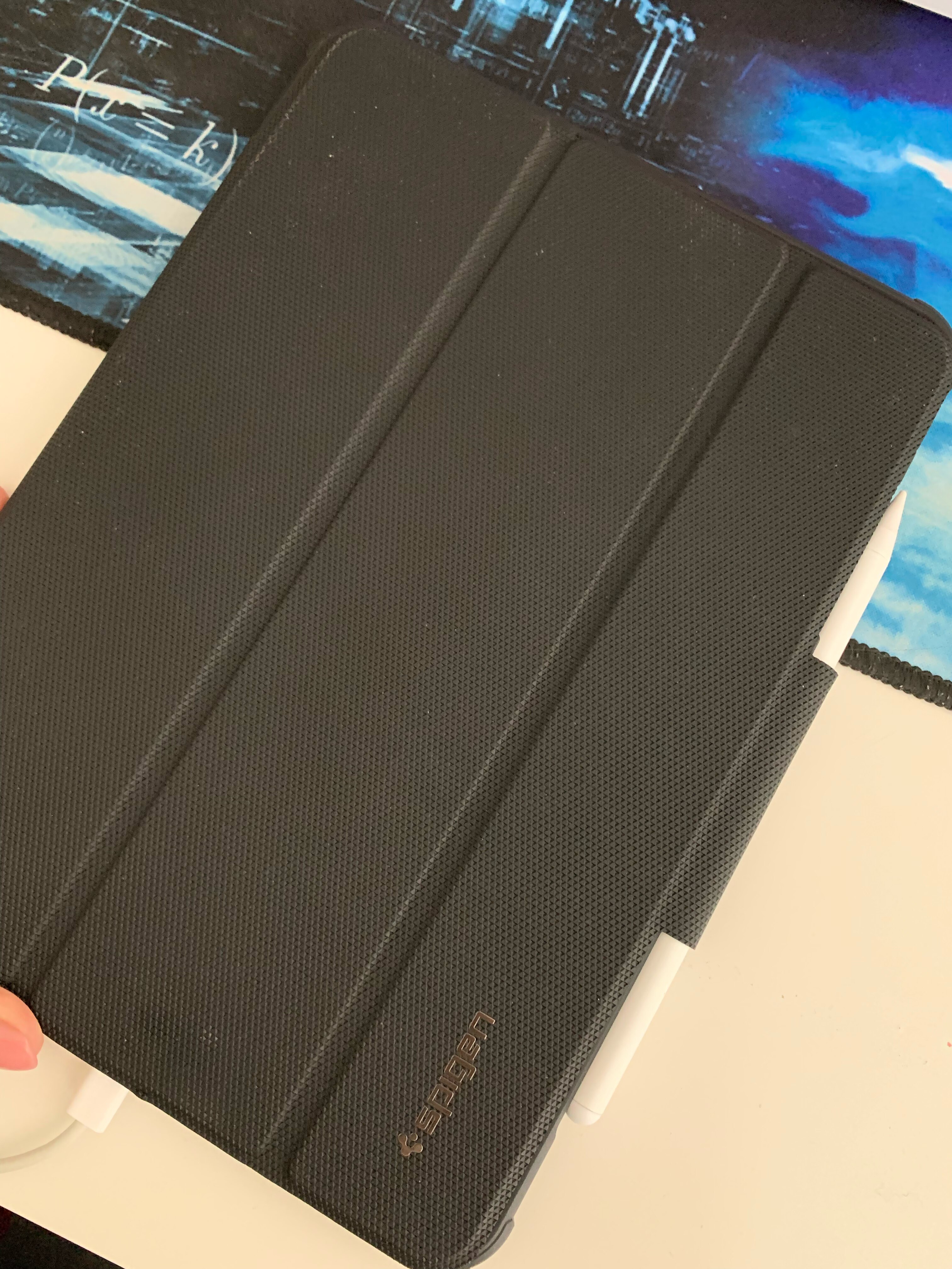 Husa de protectie tableta Spigen, Rugged Armor pentru Apple iPad PRO 11 2020/ 2021/ 2022, Negru