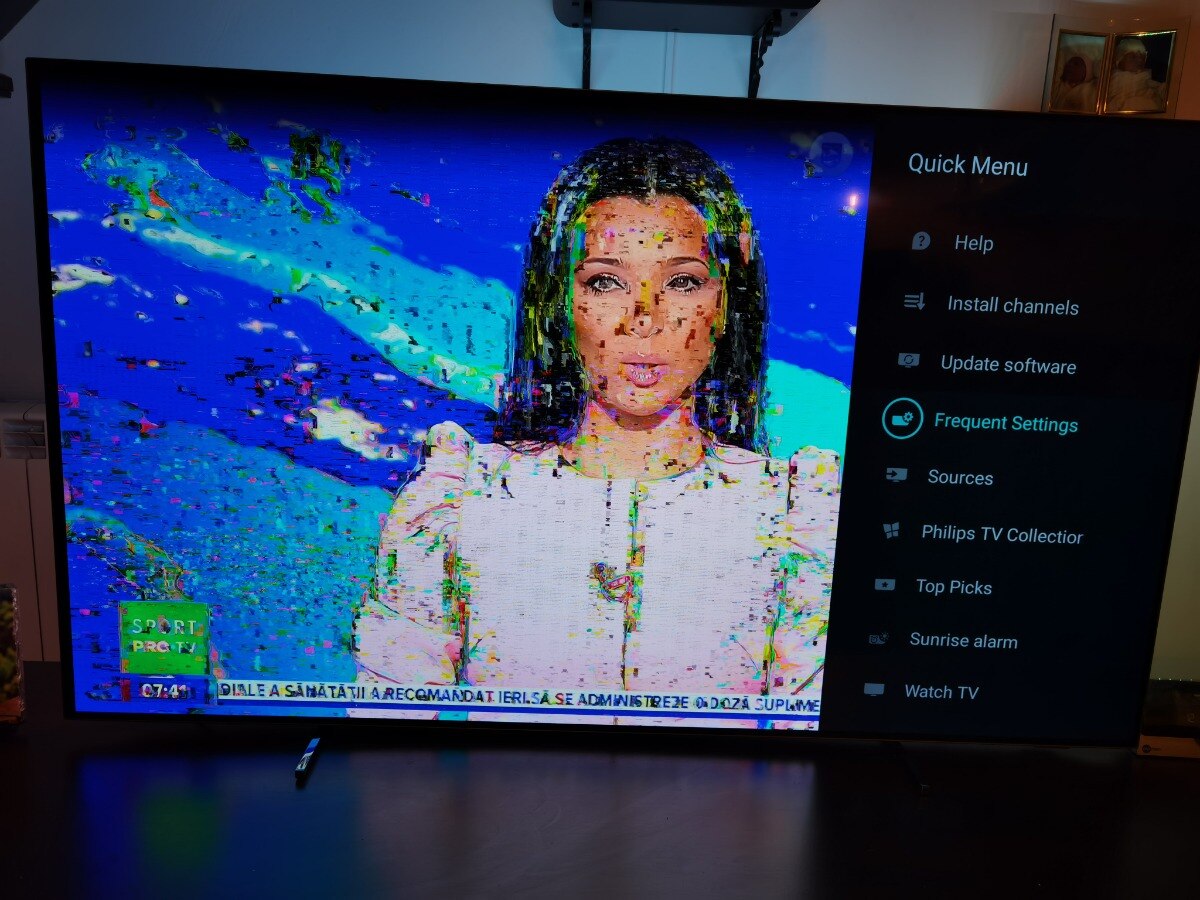 Televizor Philips 65OLED705/12, 164 cm, Smart Android, 4K Ultra HD, OLED, clasa G