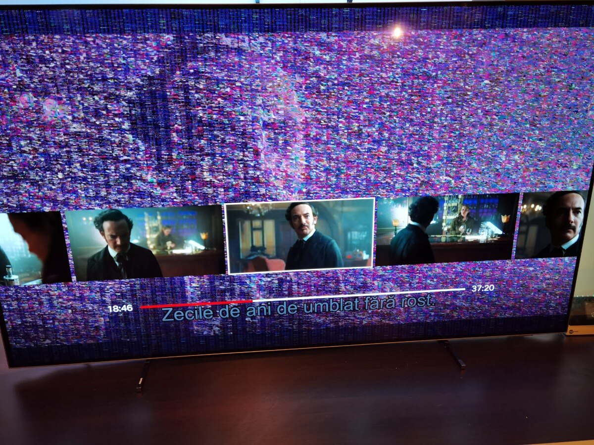 Televizor Philips 65OLED705/12, 164 cm, Smart Android, 4K Ultra HD, OLED, clasa G