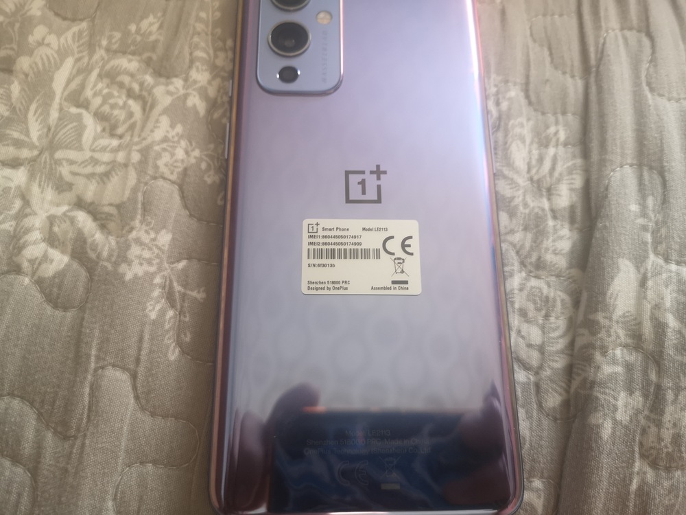 Telefon mobil OnePlus 9, Dual SIM, 256GB, 12GB RAM, 5G, Astral