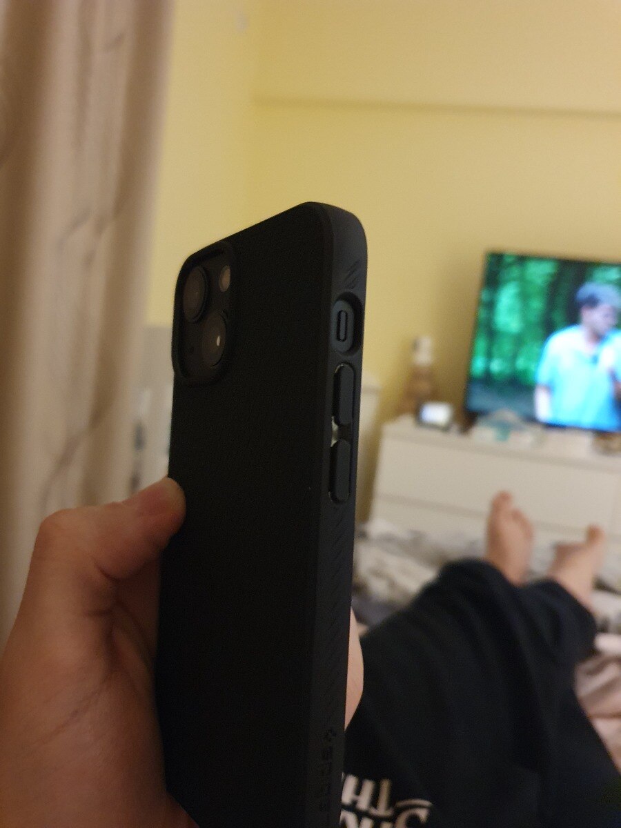 Carcasa Spigen Liquid Air compatibila cu iPhone 13 Mini Matte Black