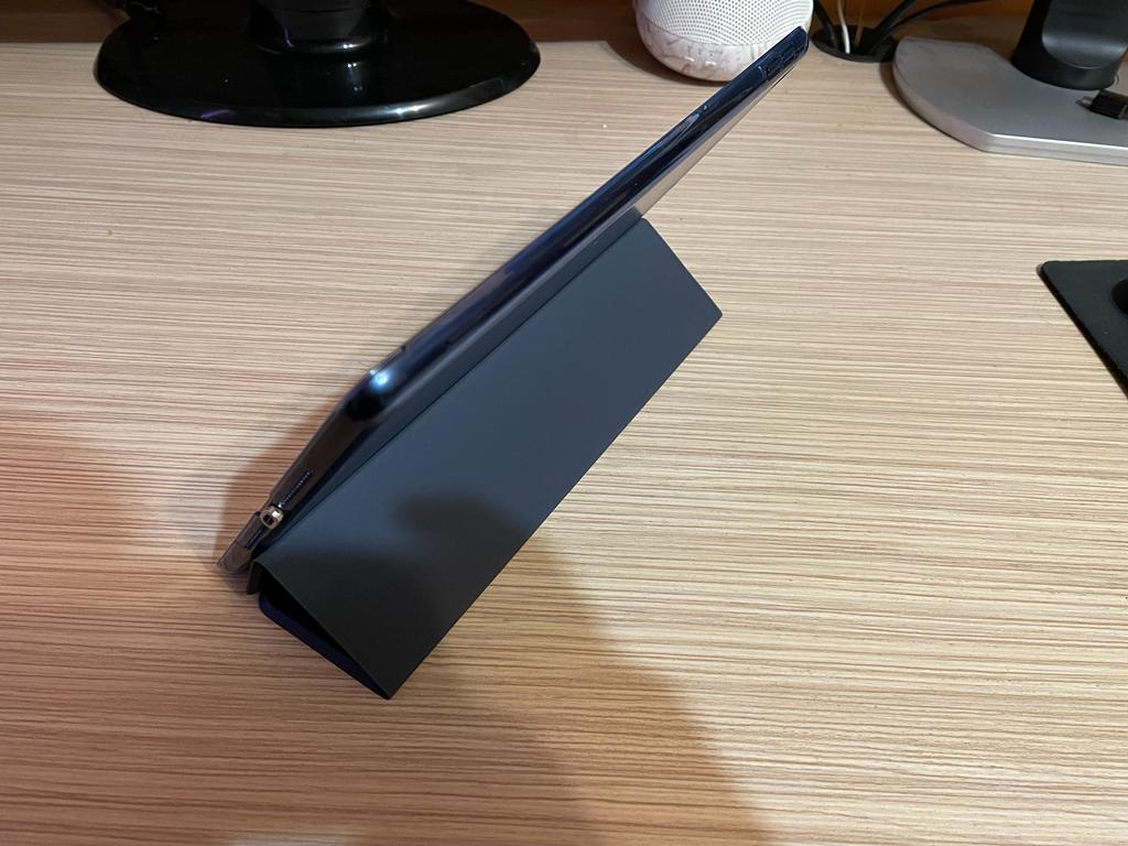 Husa Smart Cover compatibila cu Ipad 7-8-9, (2019-2020-2021) 10.2inch, Gri-TELGORBCS®