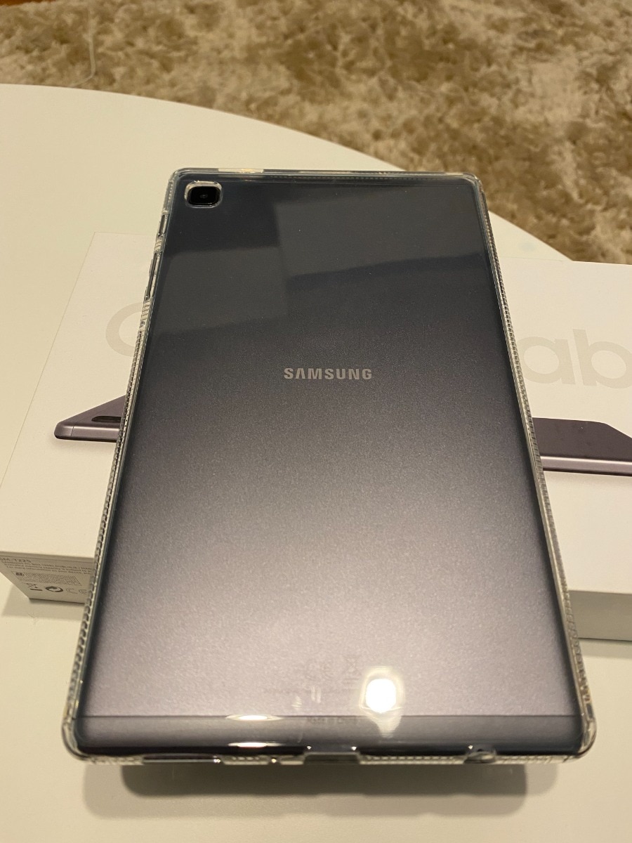 Husa de protectie Samsung Clear Cover pentru Tab A7 Lite, Transparent