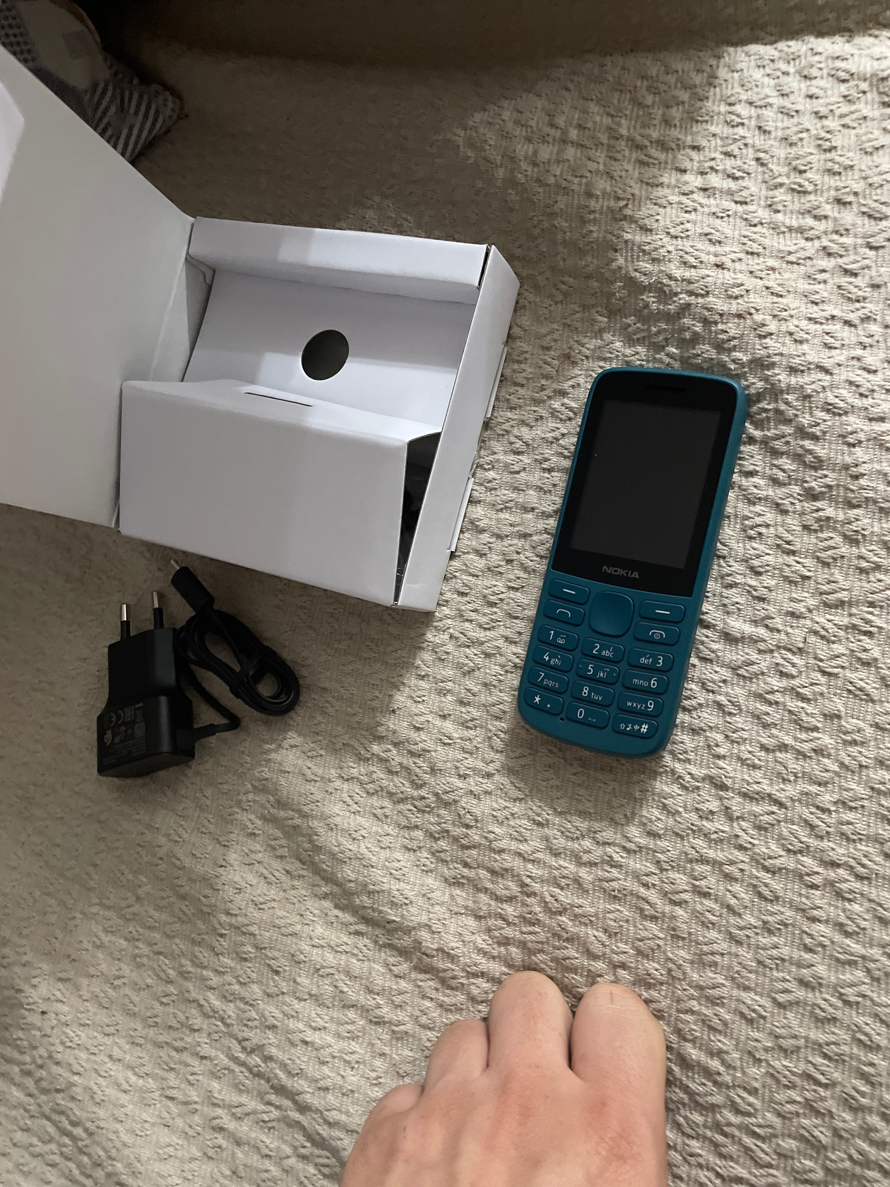 Telefon mobil Nokia 215, Dual SIM, 4G, Cyan