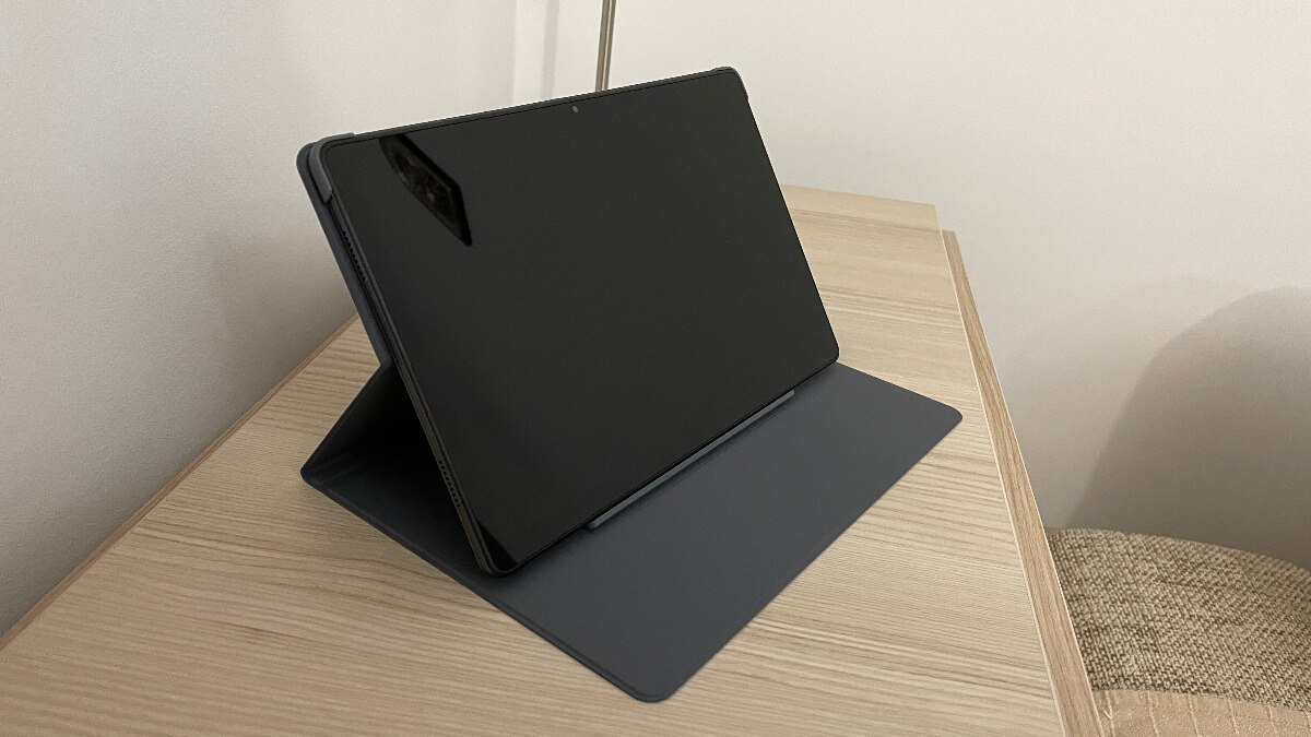 Husa de protectie Samsung Book Cover pentru Galaxy Tab A7, Gray