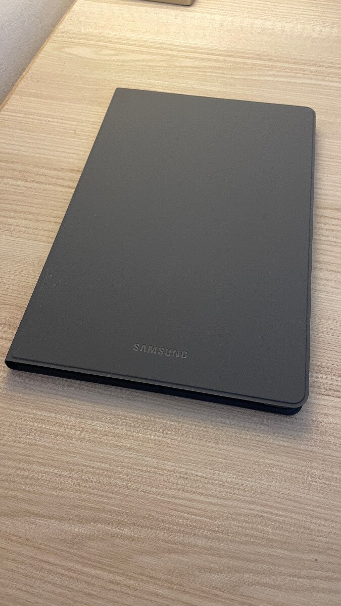 Husa de protectie Samsung Book Cover pentru Galaxy Tab A7, Gray