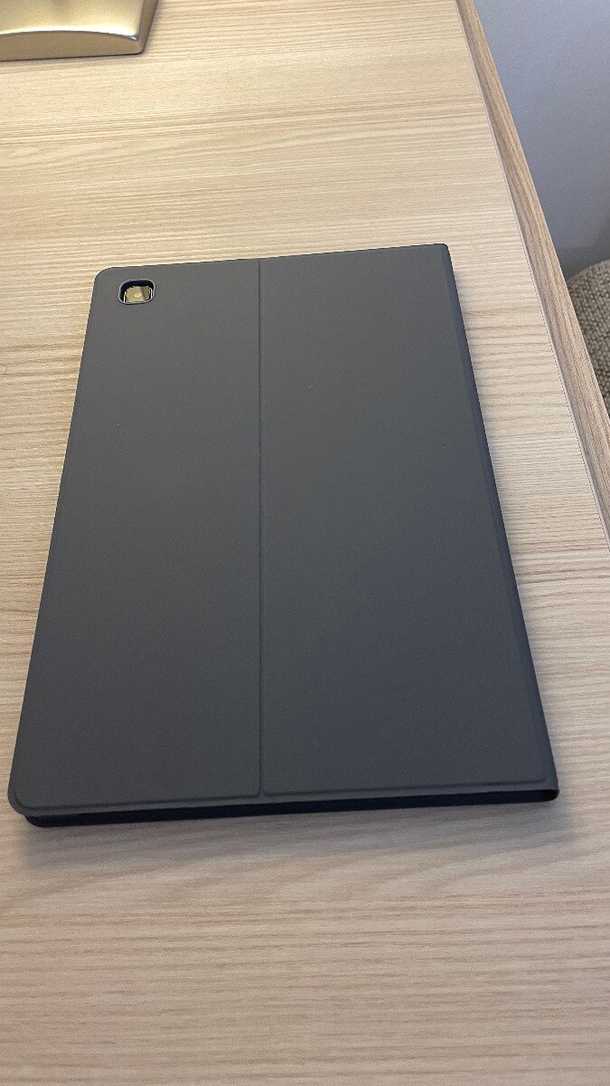 Husa de protectie Samsung Book Cover pentru Galaxy Tab A7, Gray