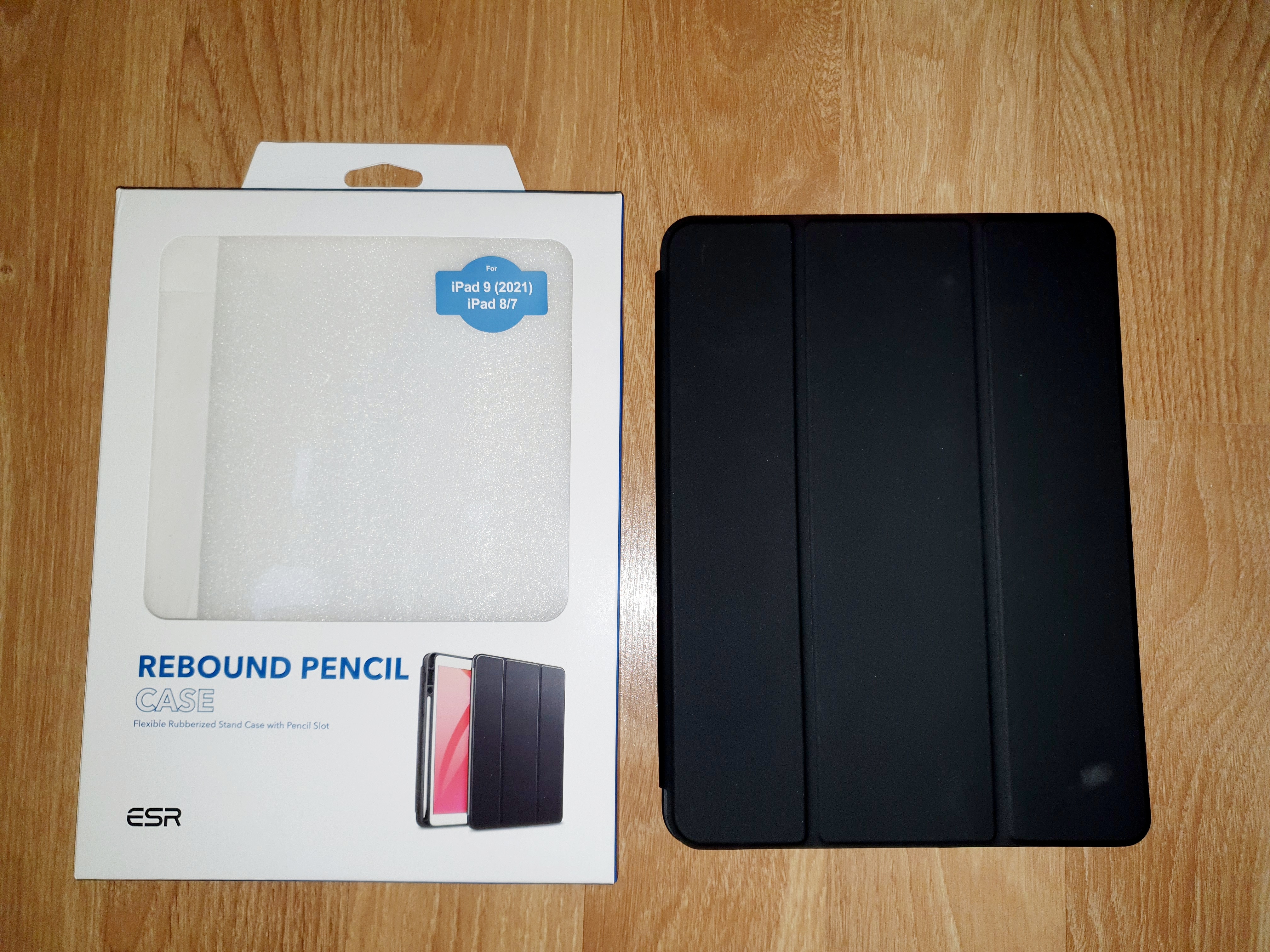 Husa pentru iPad 10.2" 2019/2020/2021, Rebound Pencil, X69, Black