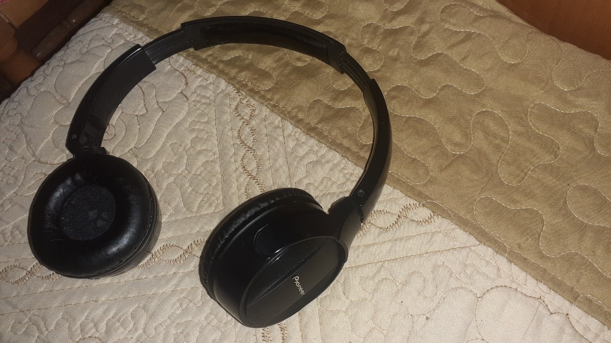 Casti audio Bluetooth, Pioneer, SE-MJ553BT-R, Rosu