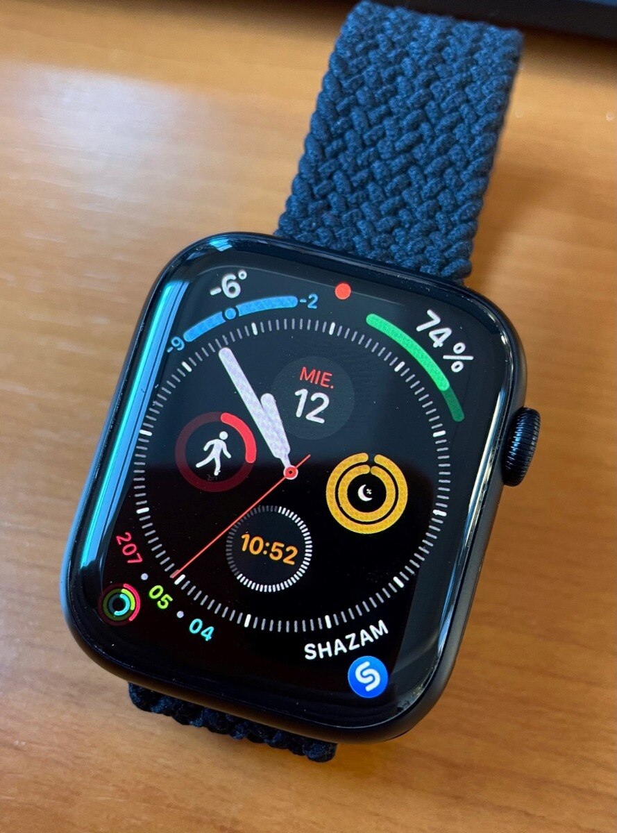 Apple Watch Nike 7, GPS, Carcasa Midnight Aluminium 45mm