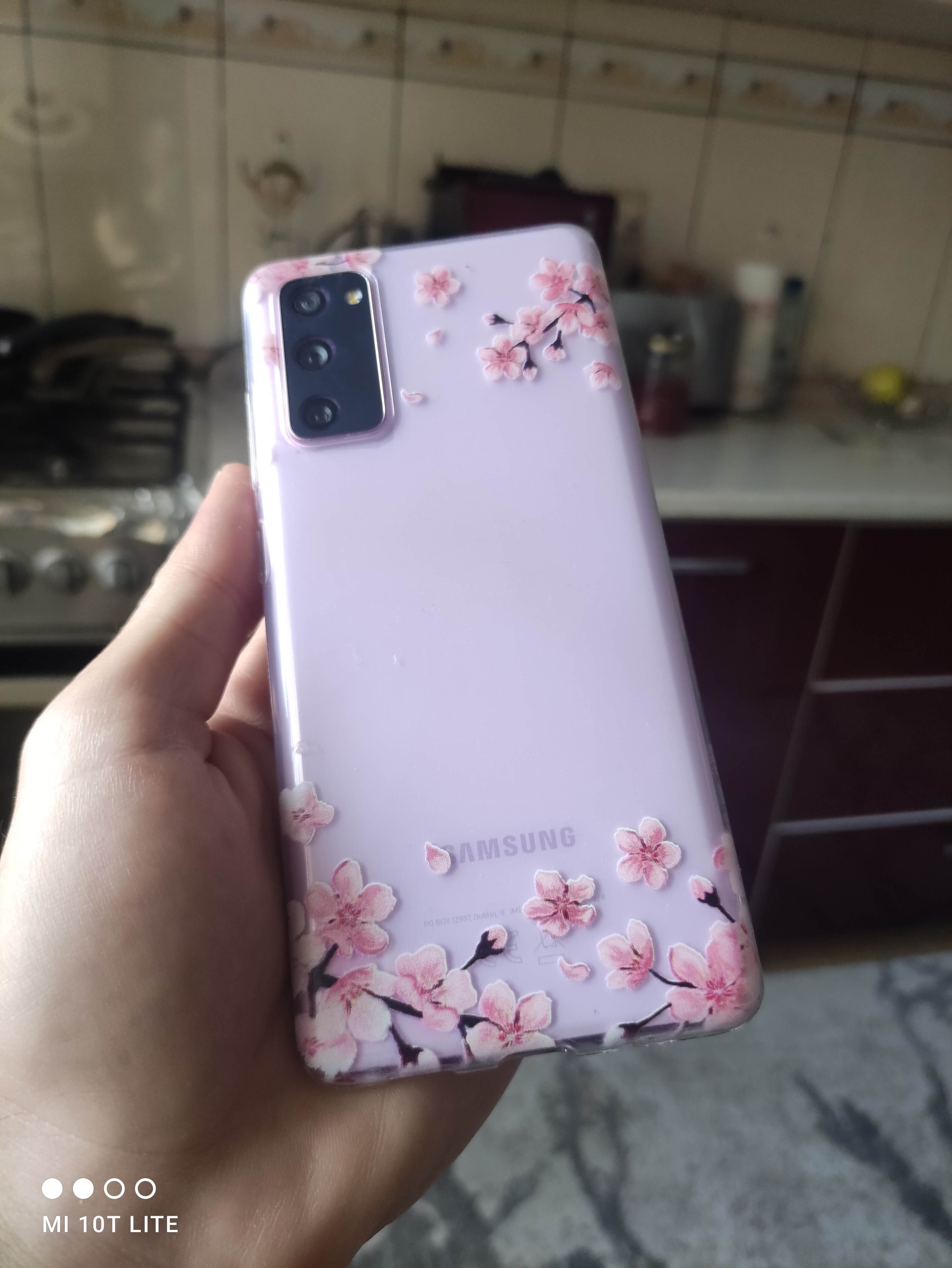 Husa Silicon Pastel colors - flowers, Compatibila Cu Samsung Galaxy S20 FE / Galaxy S20 FE 5G, rezistenta la uzura, anti-alunecare, 694