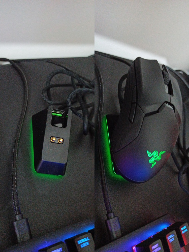 Mouse gaming wireless Razer Viper Ultimate, Ultrausor 74g, Negru