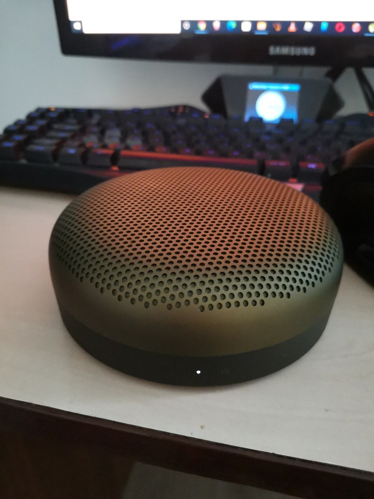 Boxa portabila Beosound A1 2nd, Bang&Olufsen, Gold Tone - eMAG.ro