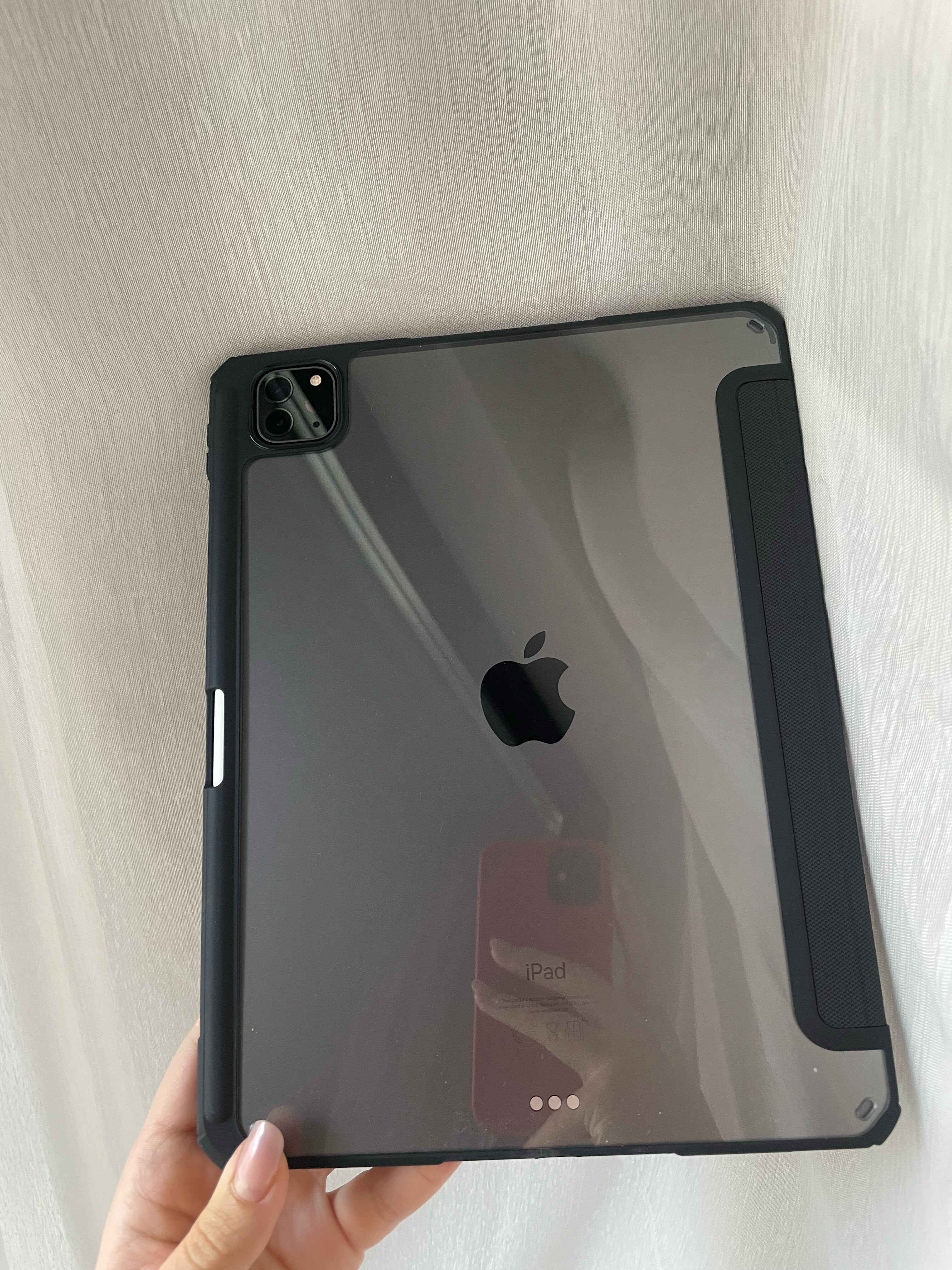 Husa inteligenta DuxDucis, Compatibil cu iPad Pro 11'' 2021, Apple Pencil, Negru