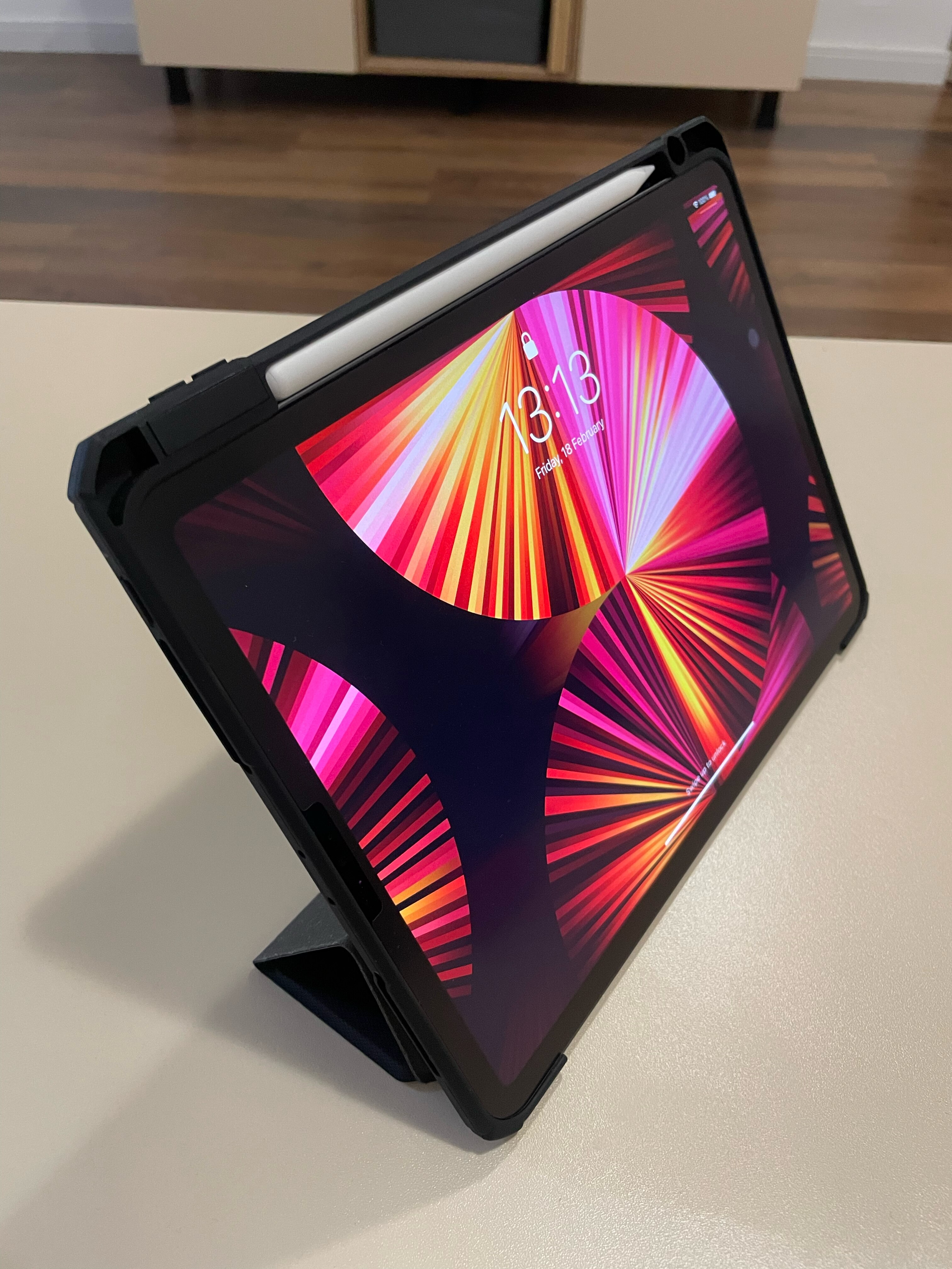 Husa inteligenta DuxDucis, Compatibil cu iPad Pro 11'' 2021, Apple Pencil, Negru