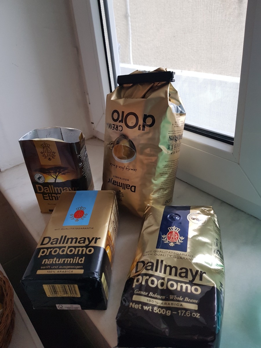 Dallmayr Crema prodomo 1000g×2 Dallmayr Crema Prodomo, Bean Coffee, Roasted Coffee, Coffee, Whole