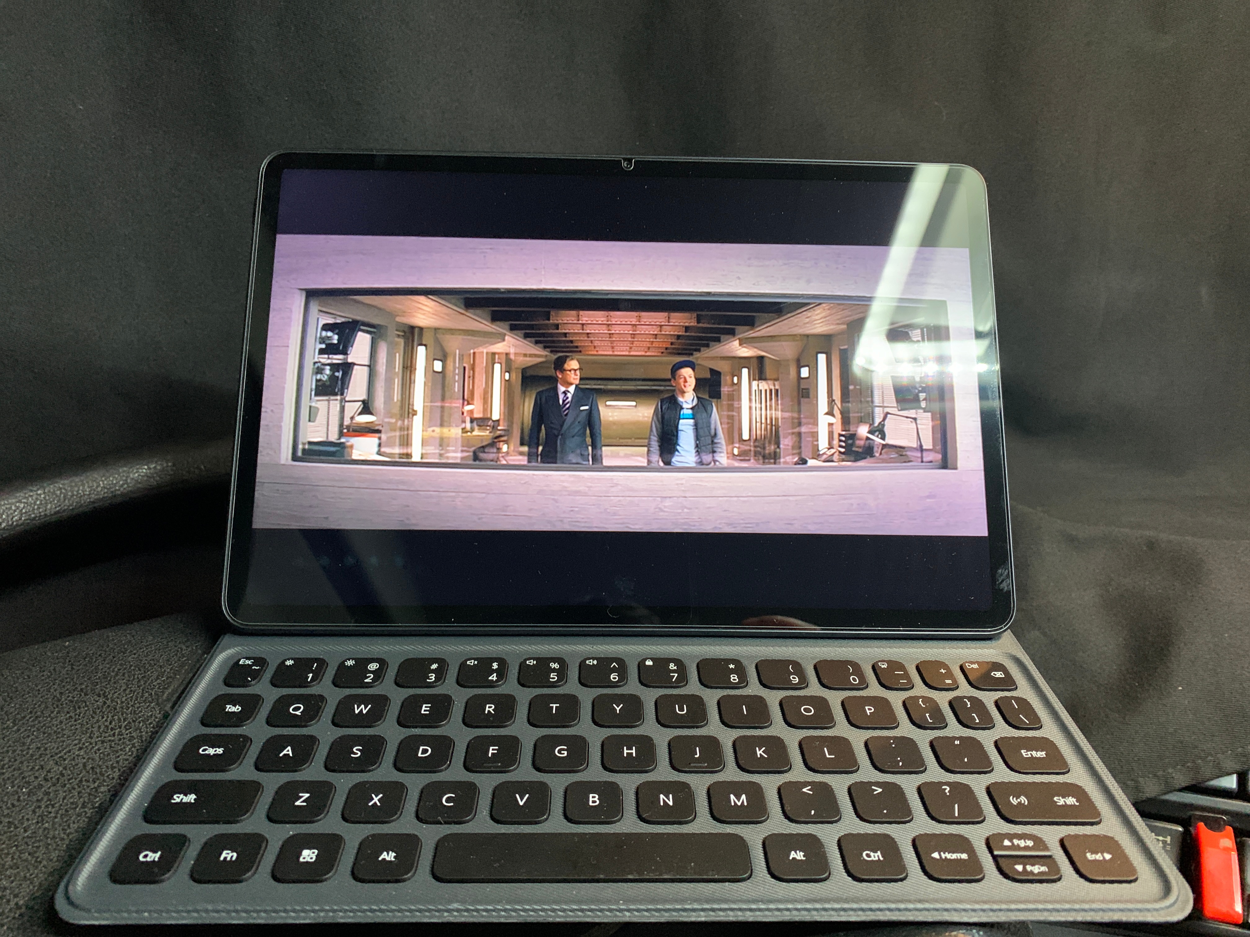 Husa cu tastatura Huawei pentru Matepad 11, Dark Gray
