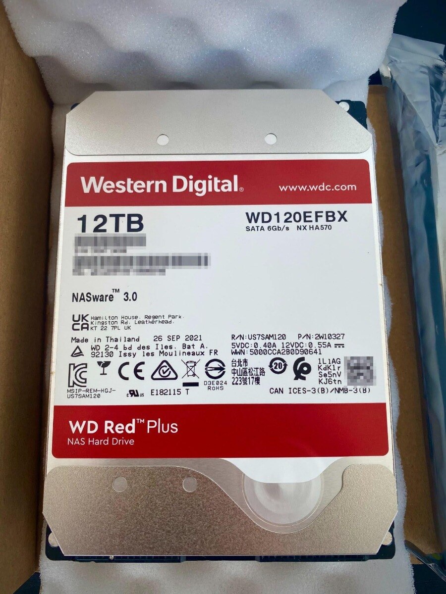HDD WD Red™ Plus 2TB, 5400RPM, 128MB cache, SATA-III - eMAG.ro