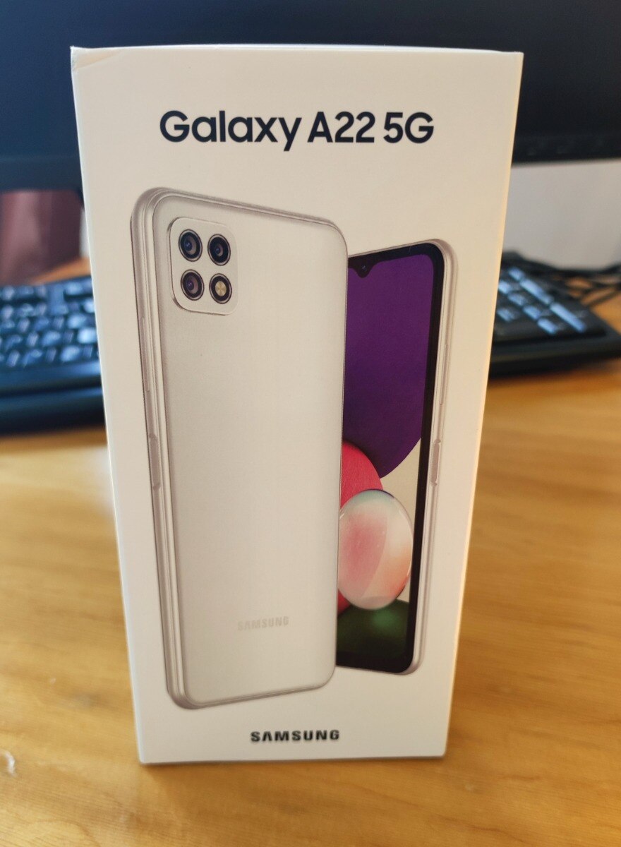 Telefon mobil Samsung Galaxy A22, Dual SIM, 64GB, 5G, White - eMAG.ro