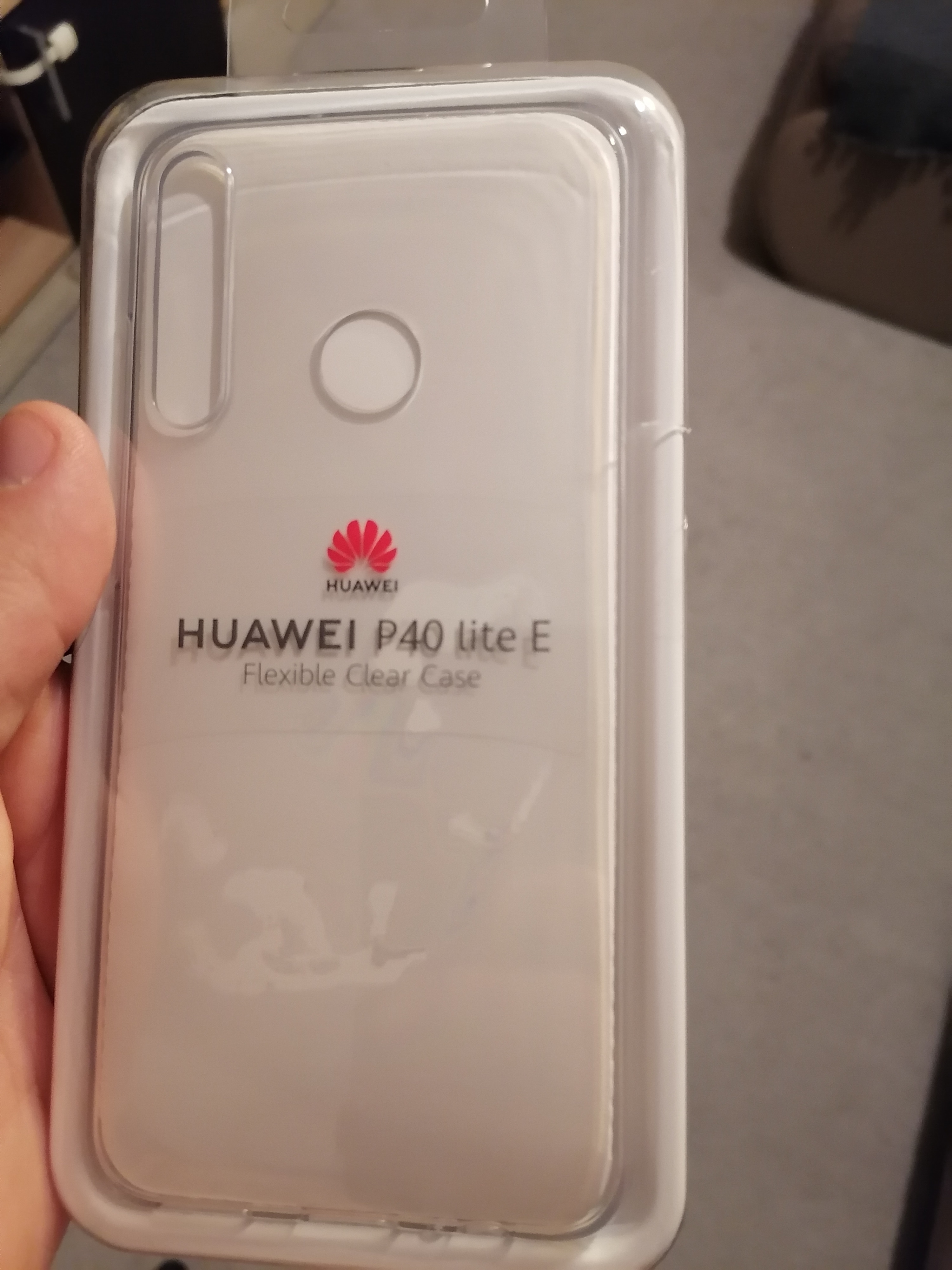 Husa telefon, Huawei, TPU, Pentru Huawei P40 Lite E, Transparent