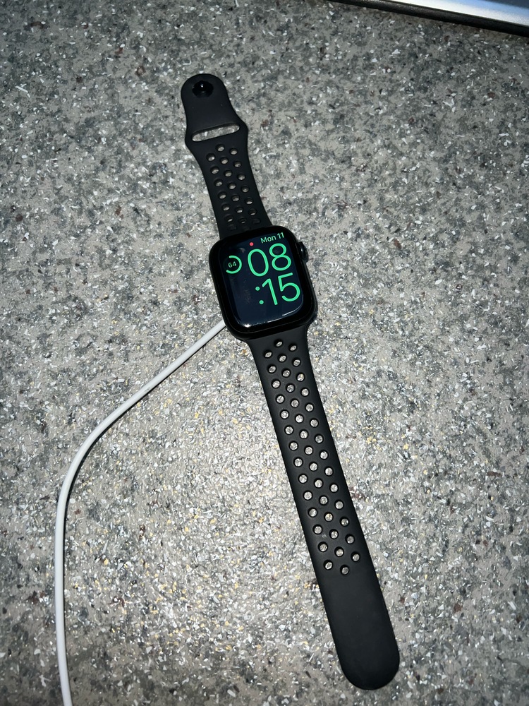 Apple Watch Nike 7, GPS, Cellular, Carcasa Midnight Aluminium 45mm