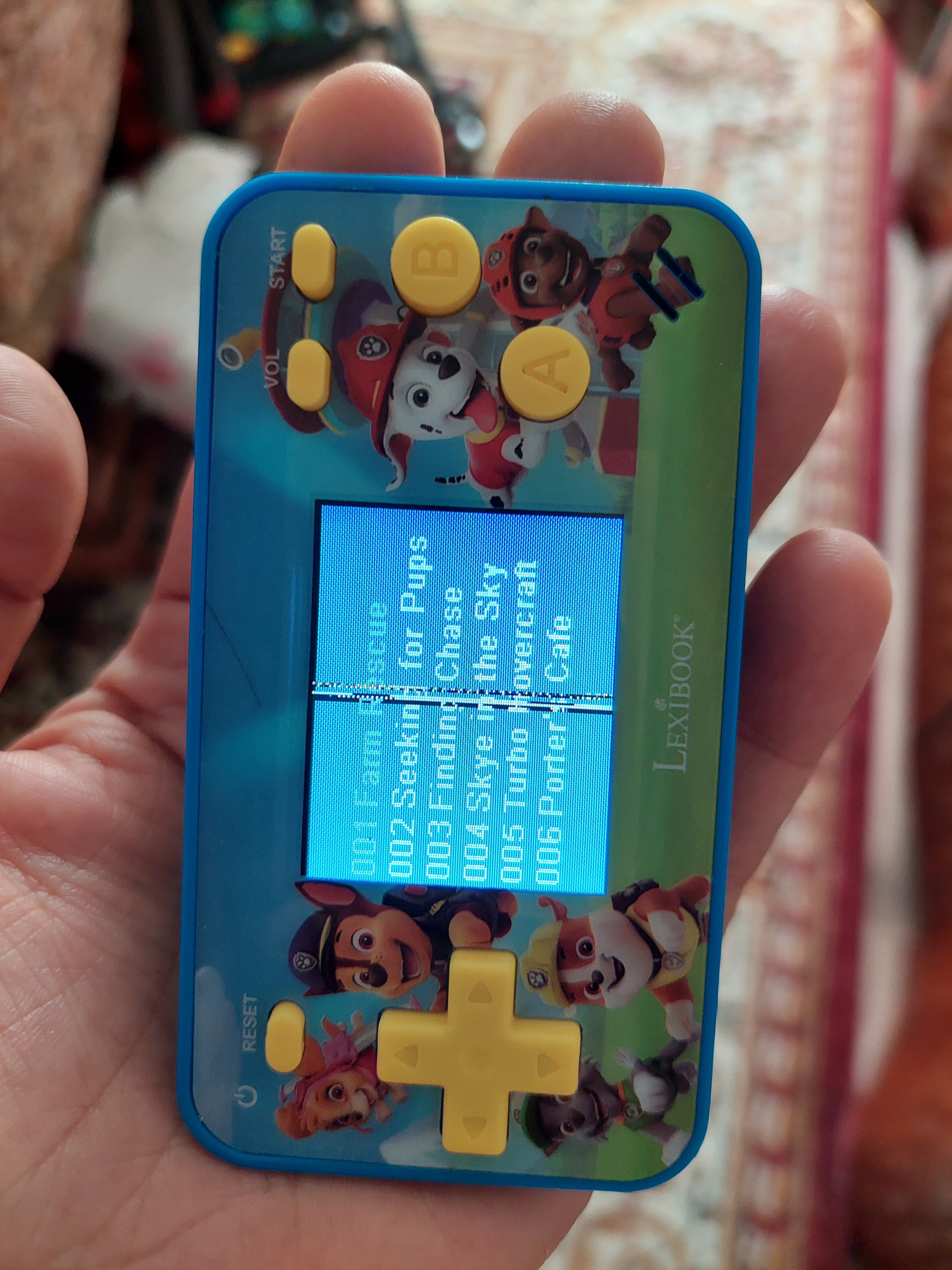 Consola portabila Lexibook Compact Cyber Arcade Paw Patrol 150 de jocuri