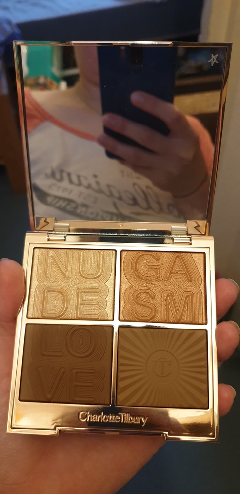 Charlotte Tilbury Nudegasm Face store Palette EUC