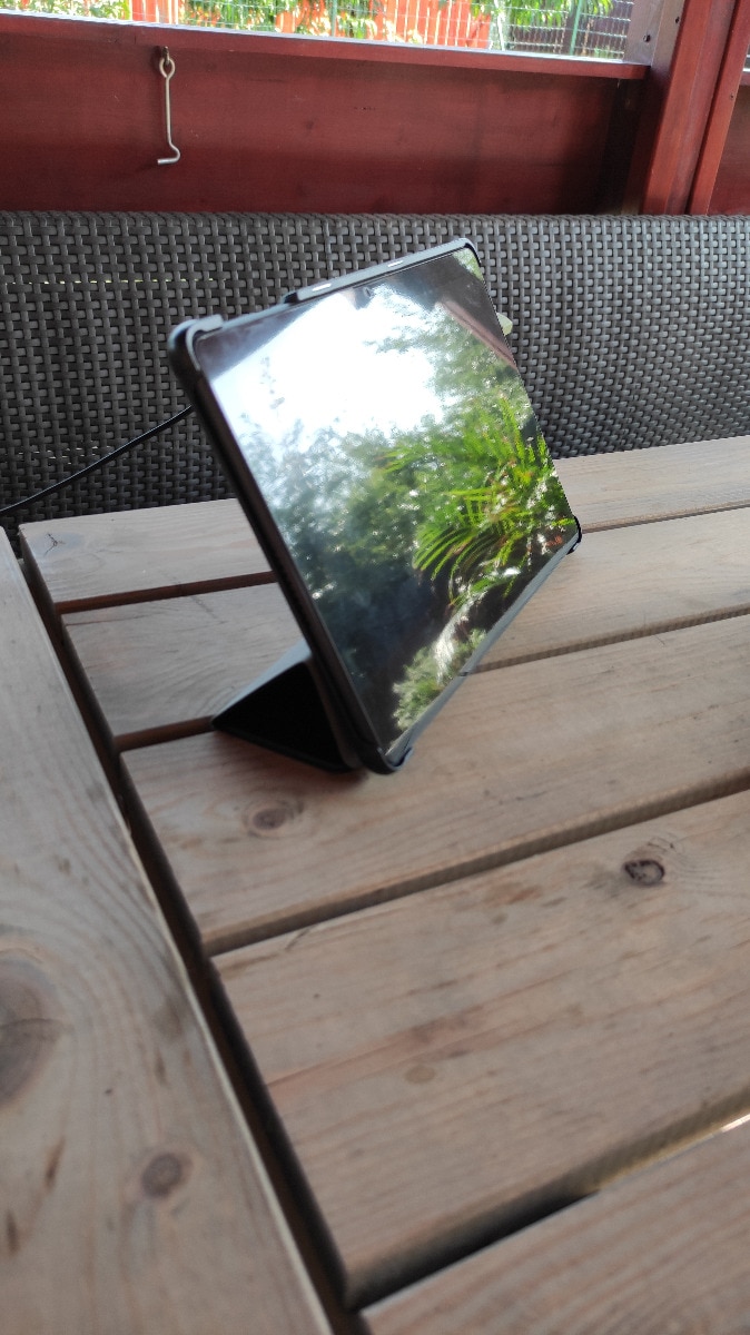 Husa Smart Cover pentru Tableta Huawei MatePad T10 9.7 inch (2020) neagra