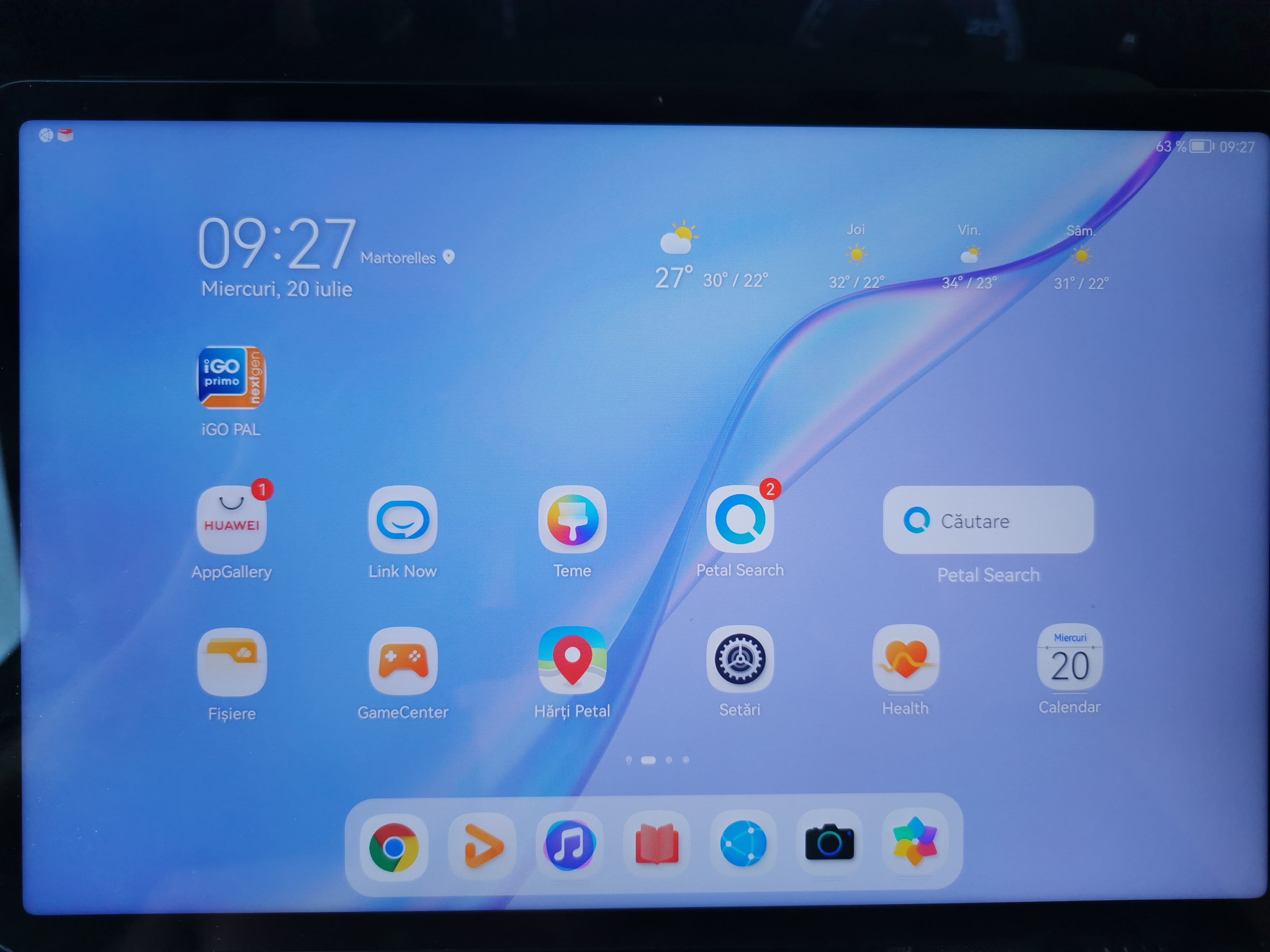 Tableta Huawei Matepad 11, 6GB RAM, 128GB, Wi-Fi, Matte Grey