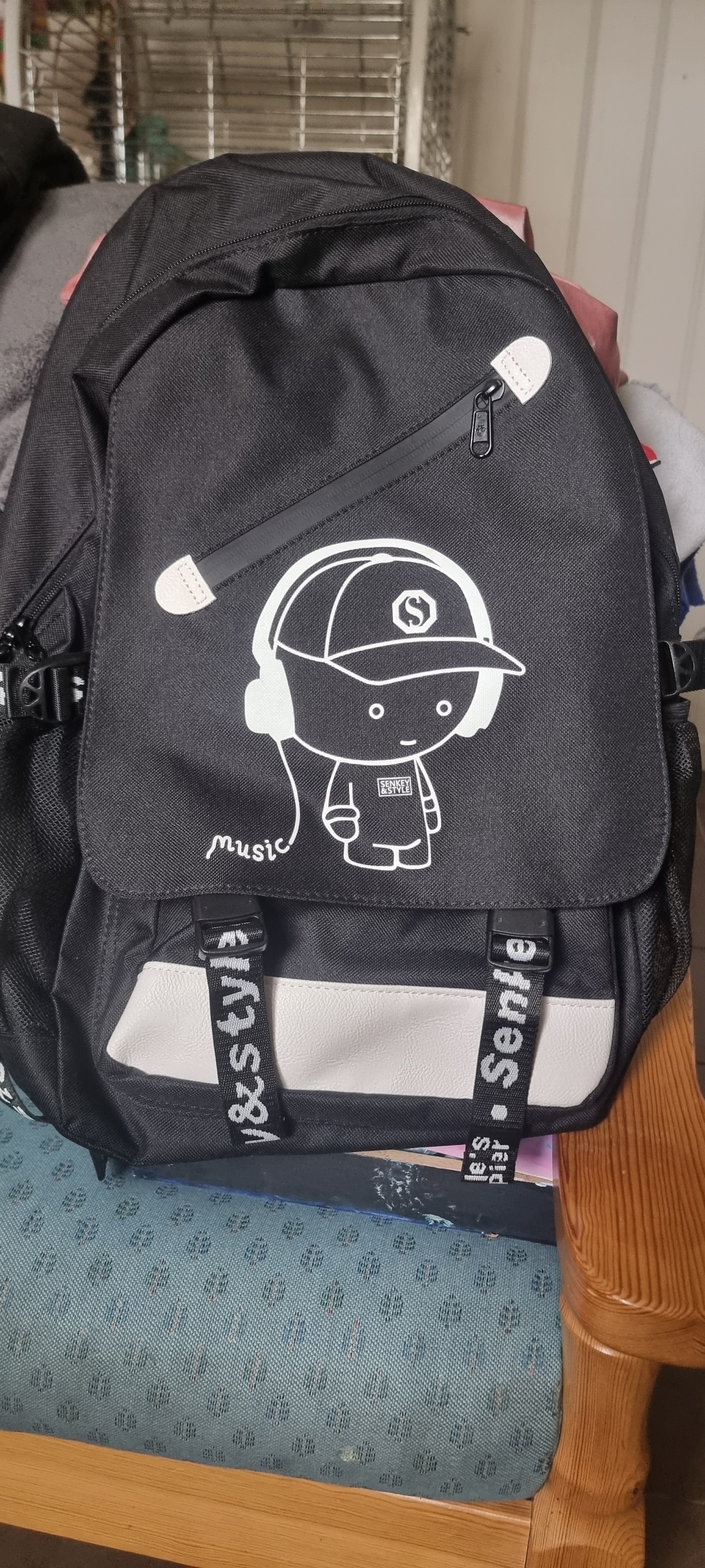 Rucsac barbati SMART laptop Andrew, Negru