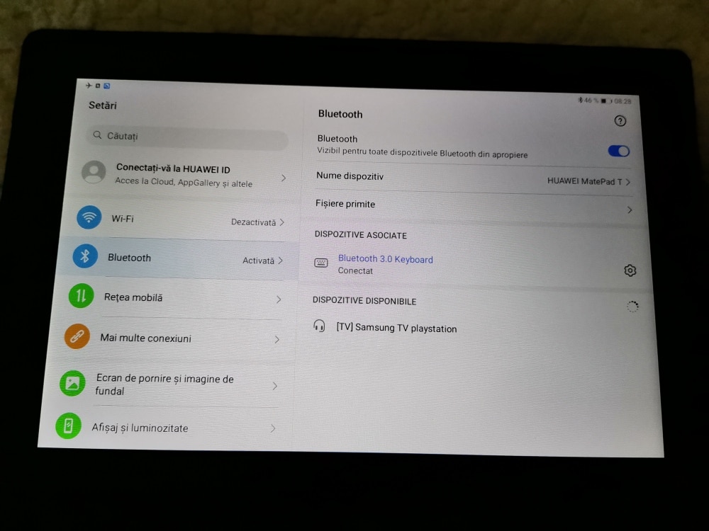 Tableta Huawei MatePad T10, Octa-Core, 9.7", 2GB RAM, 32GB, Wi-Fi, Deepsea Blue