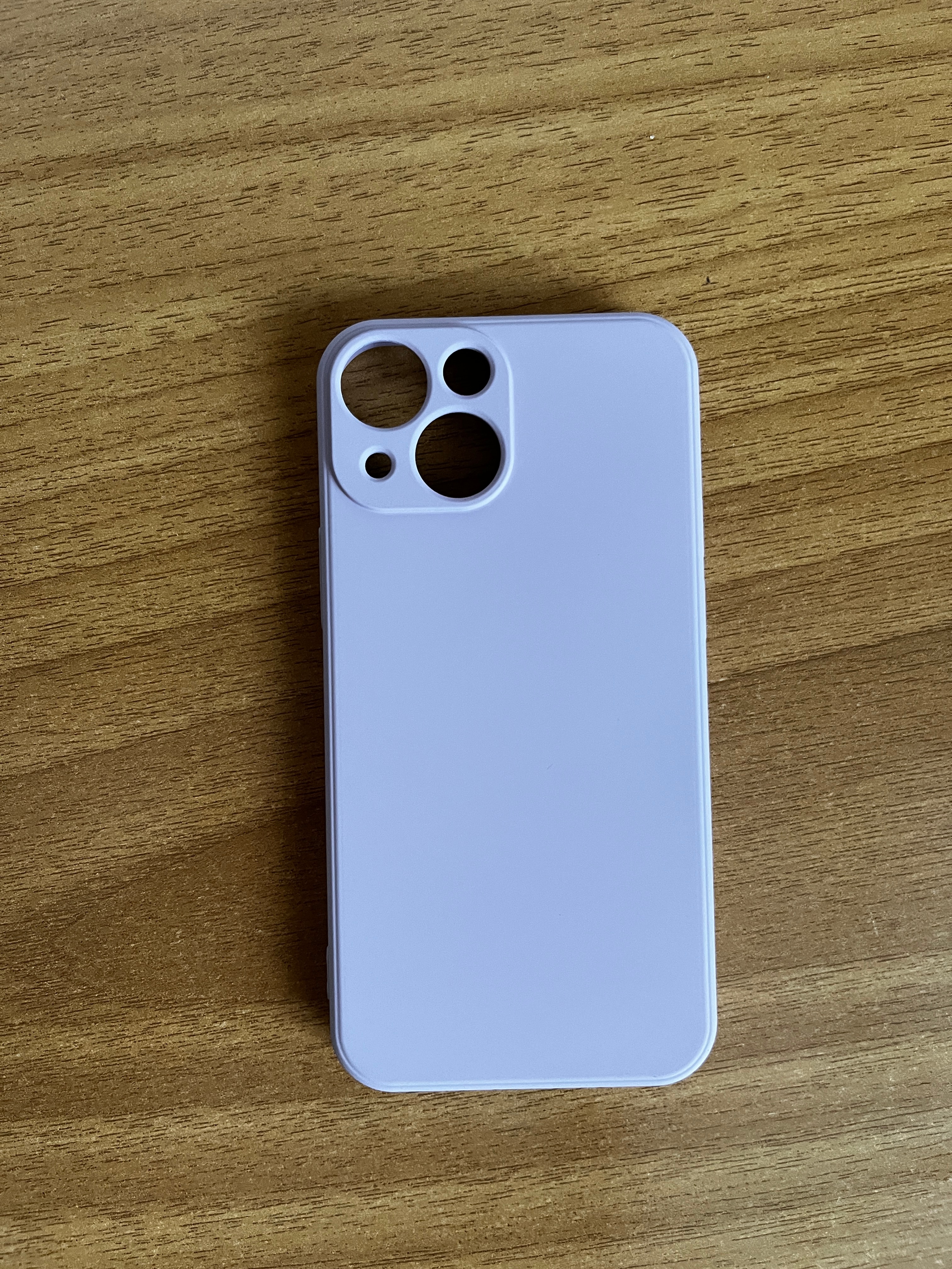 Husa din silicon ultra-slim MATA cu microfibra pe interior pentru iPhone 13 Mini / Mov, Lila