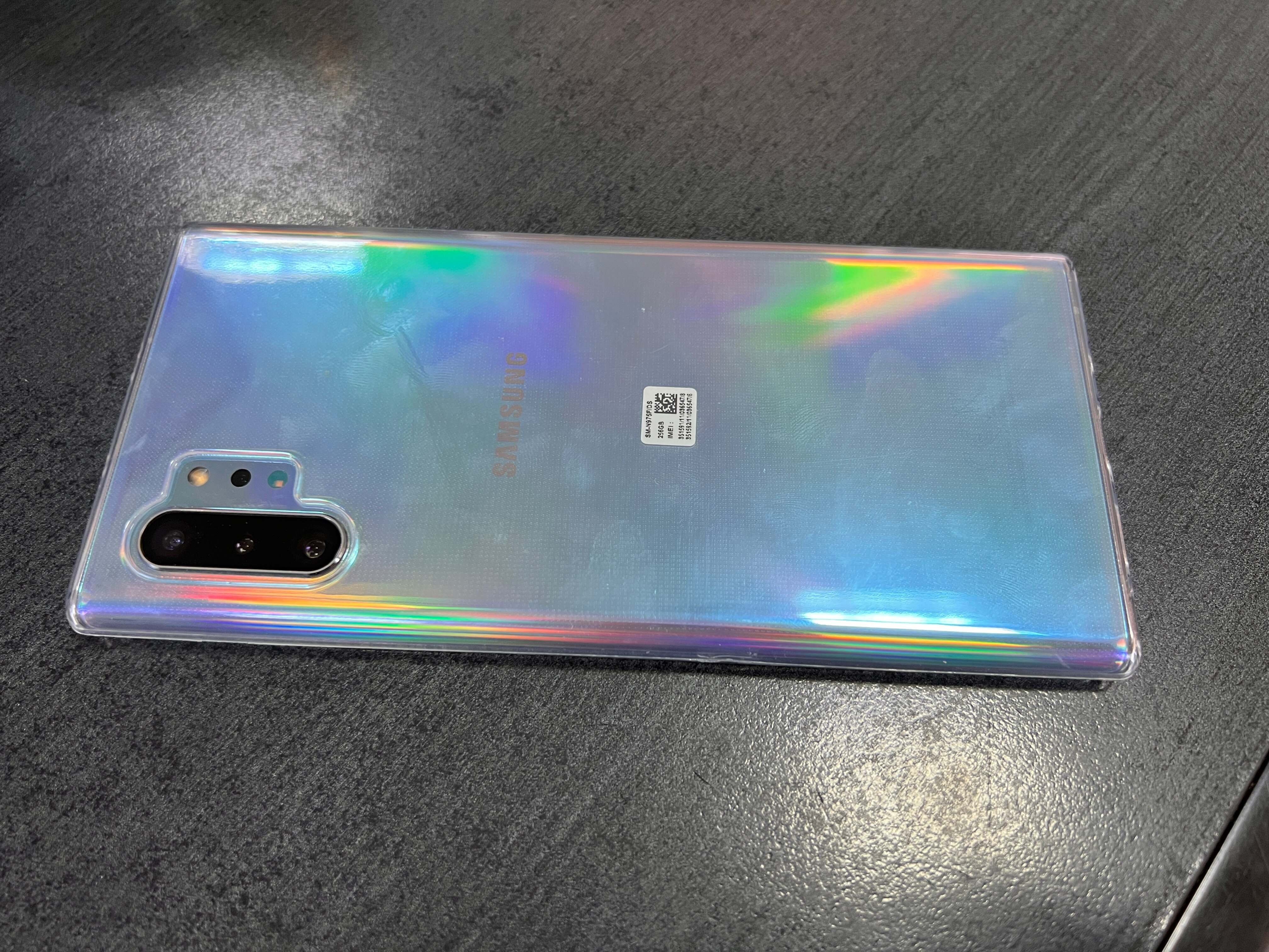 Husa compatibila SAMSUNG Galaxy Note 10 Plus - Ultra Slim Transparent
