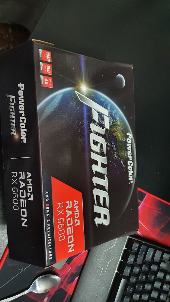 Powercolor Radeon RX 6600XT Fighter 8GB GDDR6 (Non-LHR Powercolor Radeon RX 6600XT Fighter 8GB GDDR6 (Non-LHR
