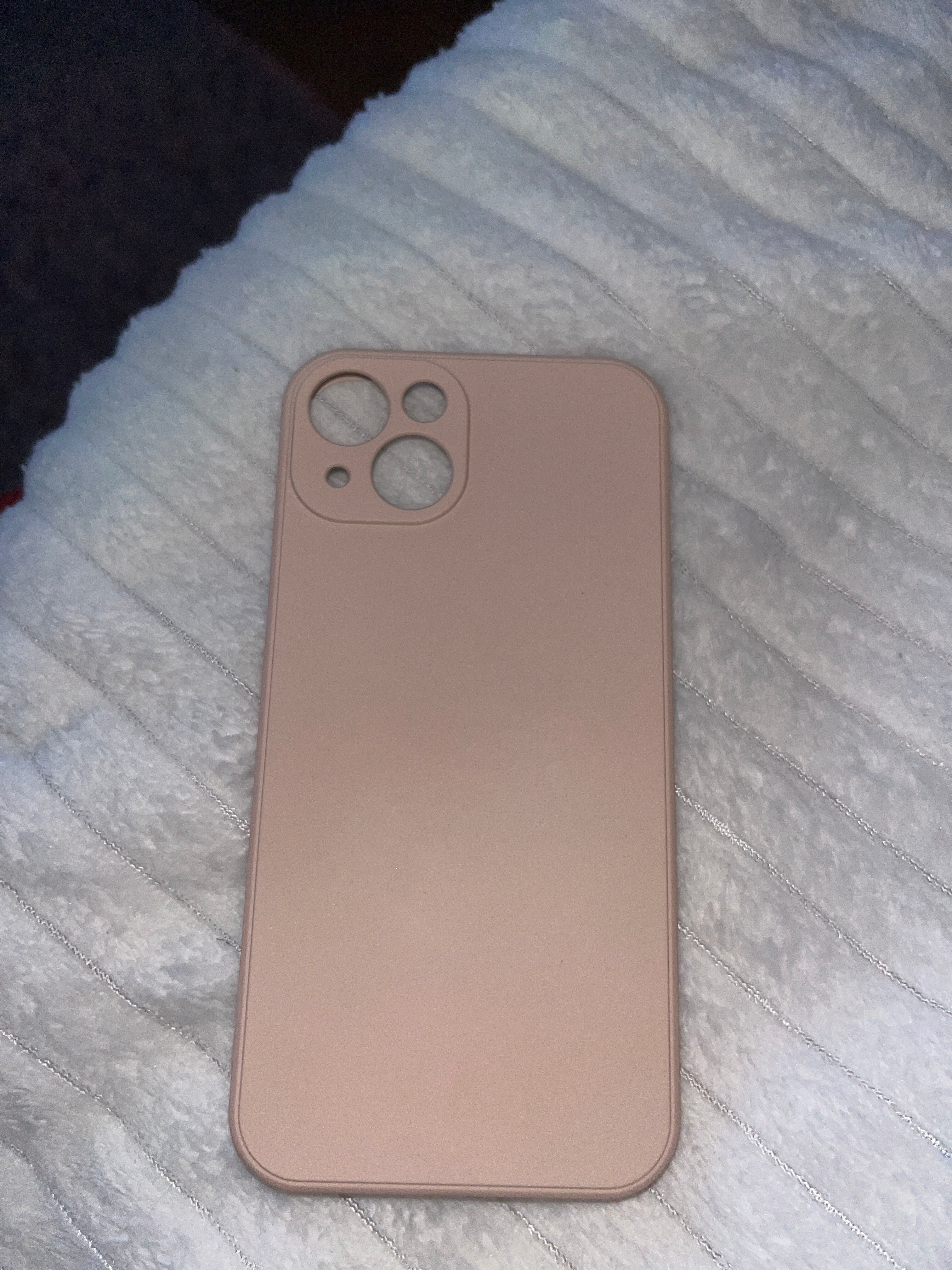 Husa de protectie din silicon lichid pentru iPhone 13, roz