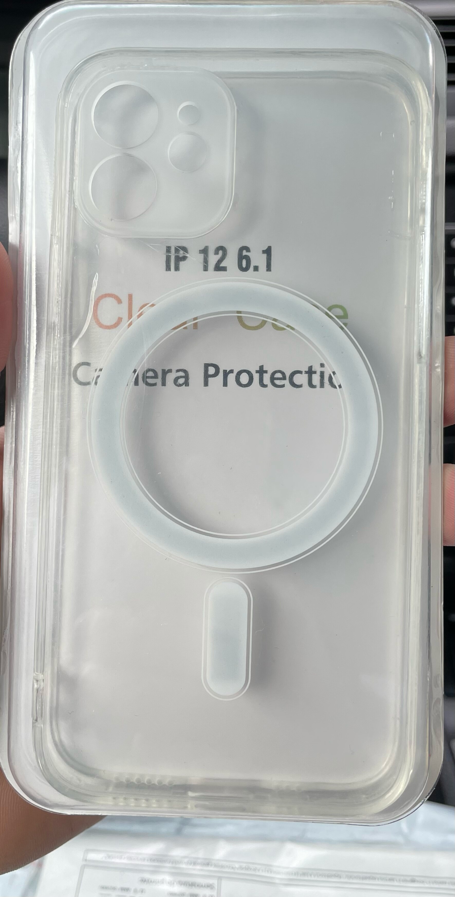 Husa de protectie PlanetPhone transparenta, slim, tip MagSafe compatibila cu iPhone 12/iPhone 12 Pro