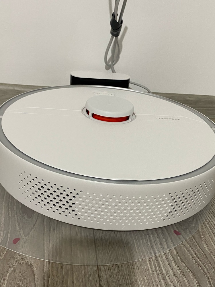 Aspirator robot Roborock S6 Pure, Mop, 58 W, Navigatie LiDAR, Zone