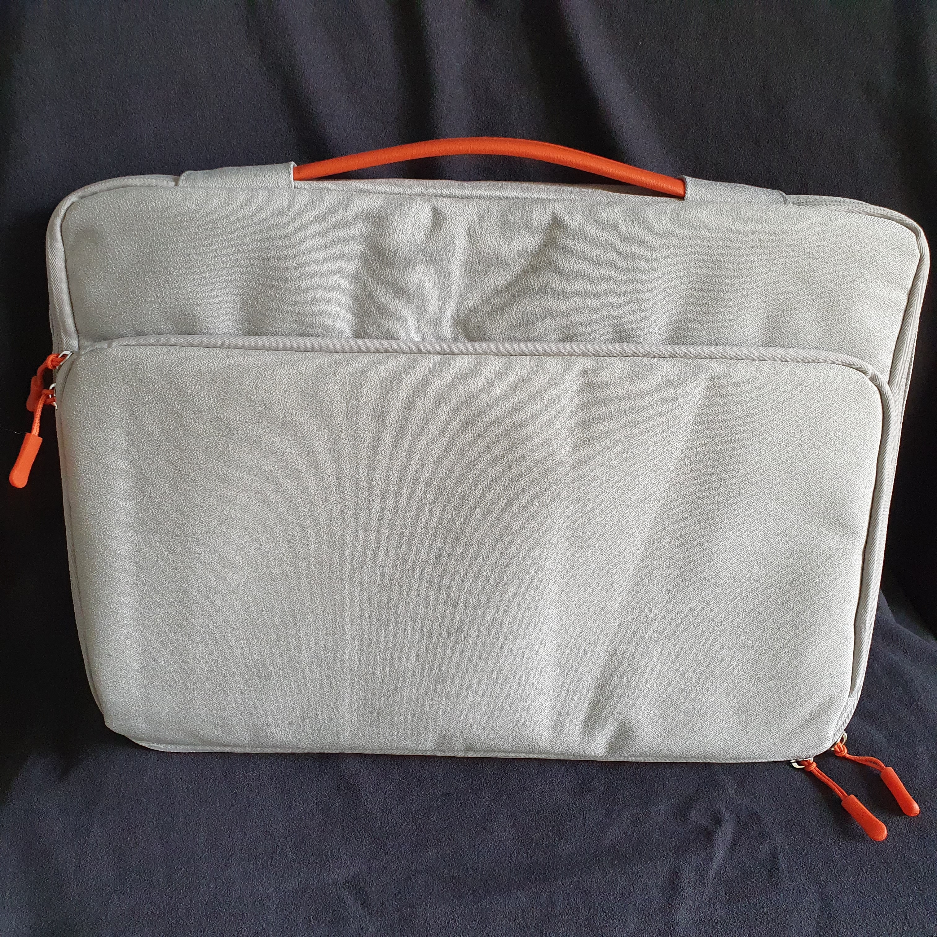 Geanta laptop, Poliuretan/Poliester, 14.1-15.4'', Impermeabil, Fermoar dublu, Albastru