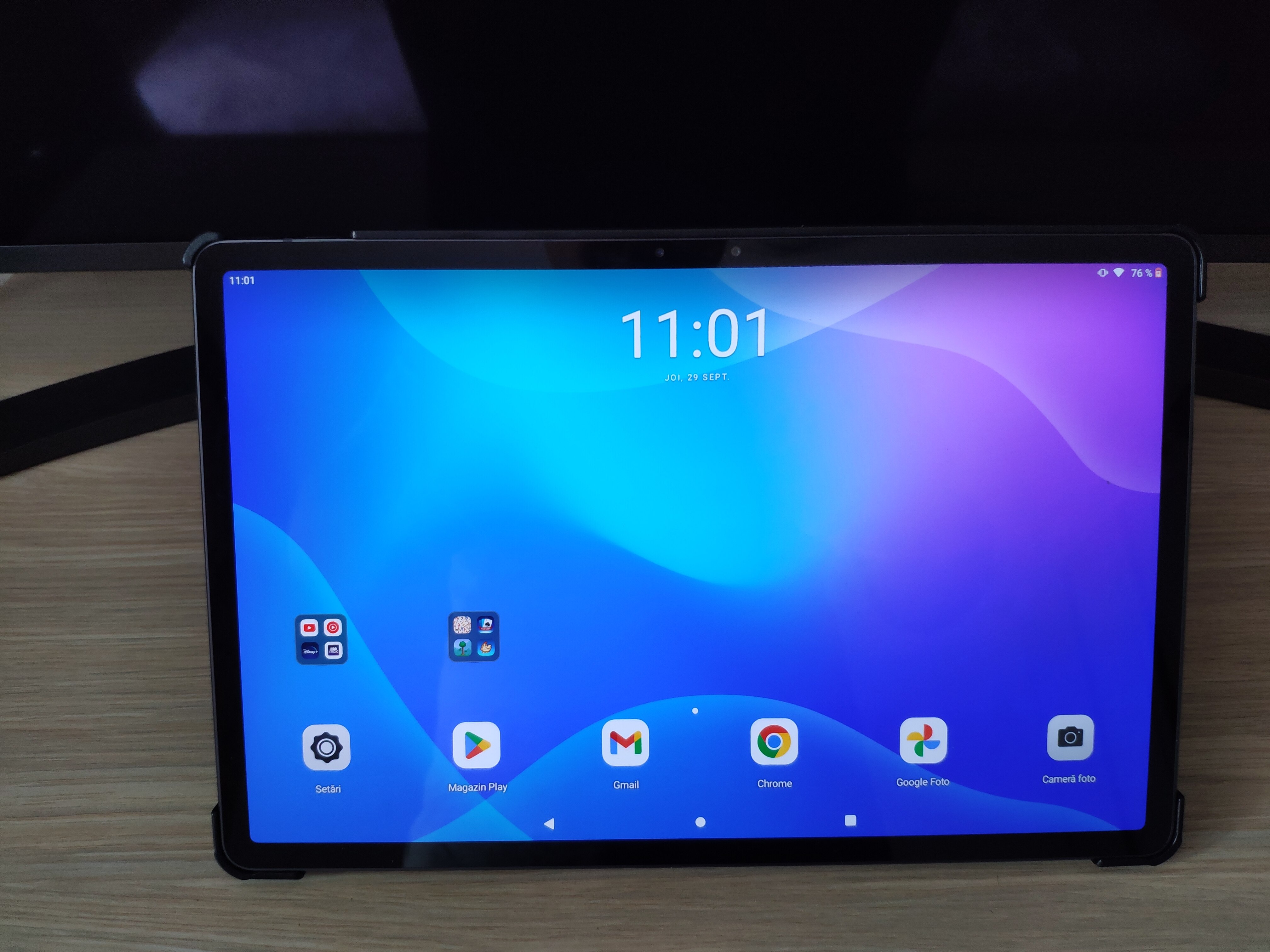 Tableta Lenovo P11 Pro, Octa-Core , 11.5" OLED, 4GB RAM, 128GB, WiFi, Slate Grey